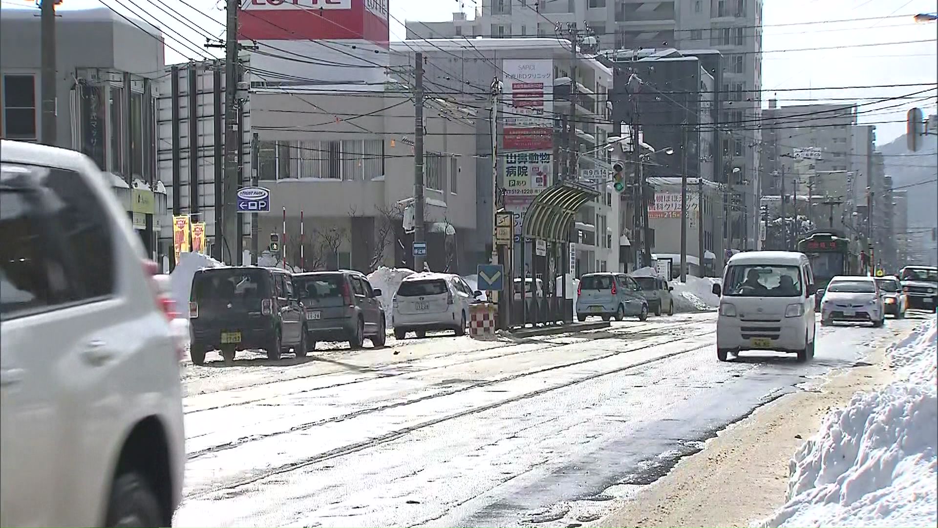 札幌市では3月中旬並みの暖かさに