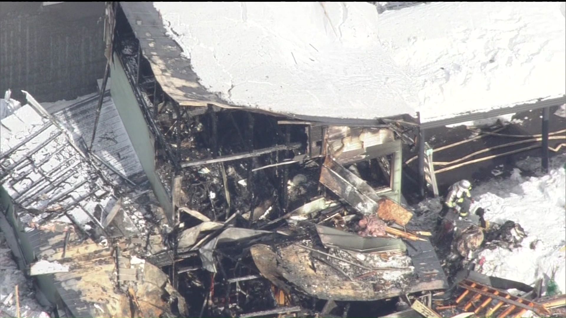 家の中まで爆発の影響が