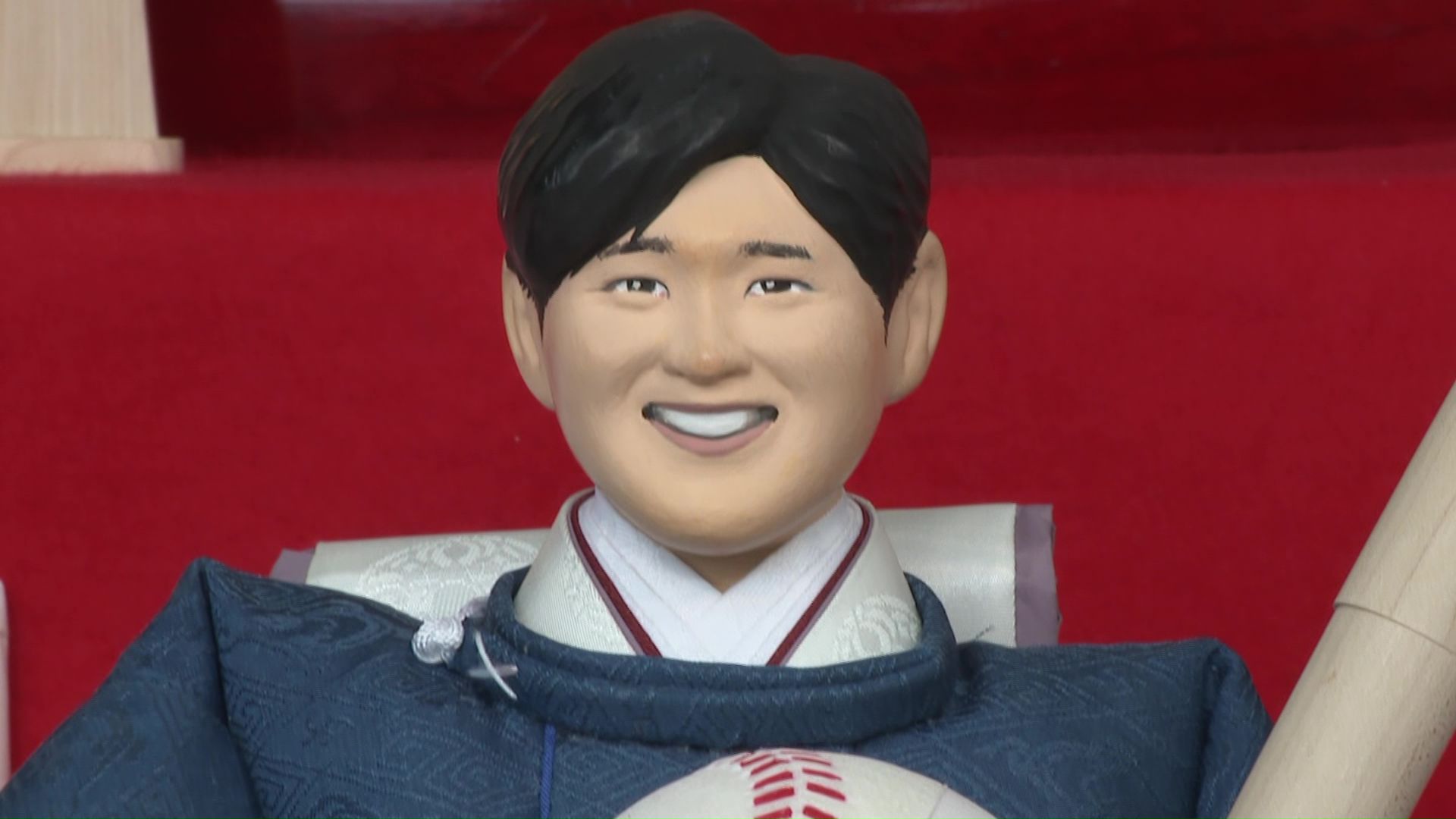 大谷翔平選手のひな人形