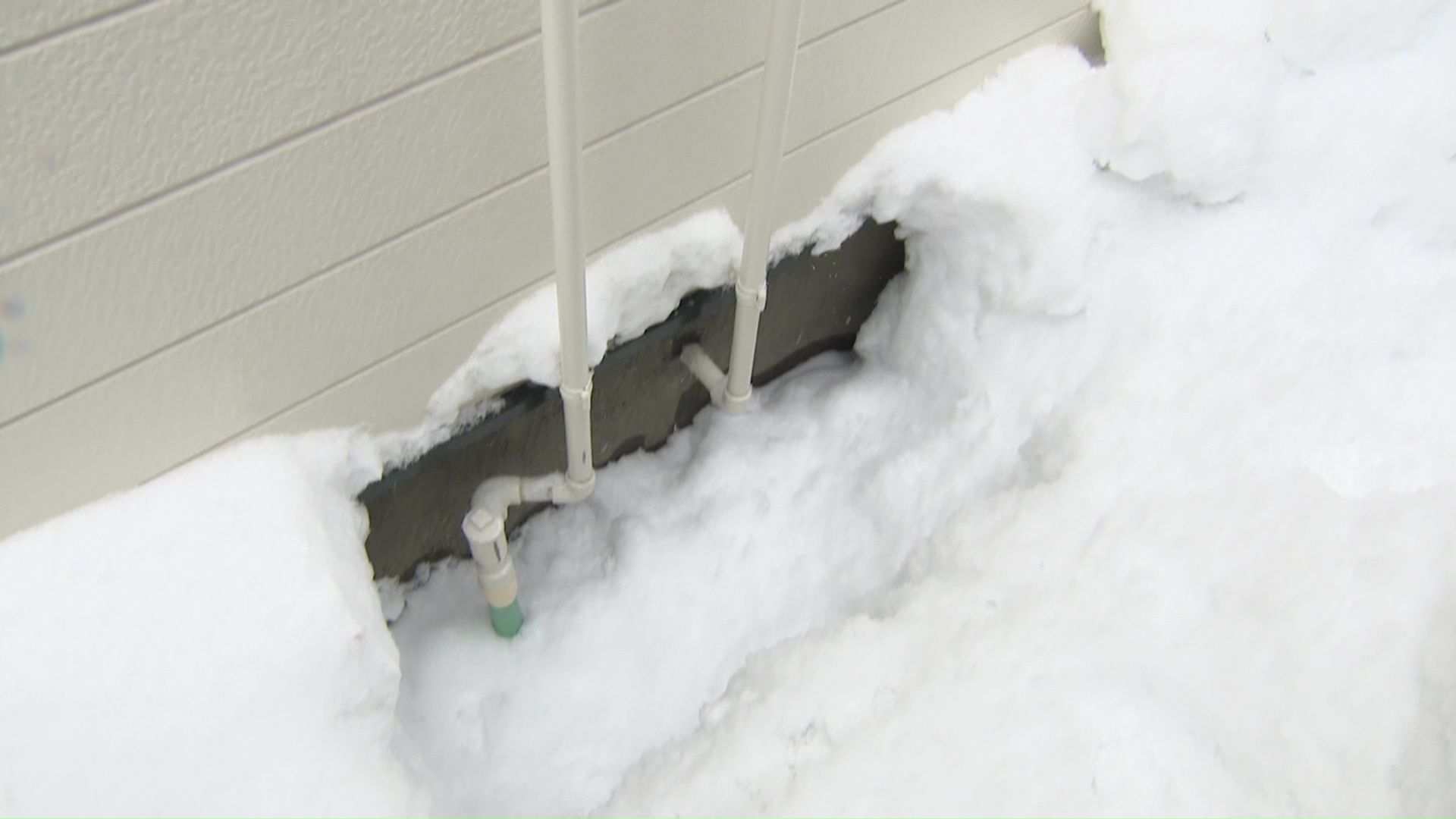 付近の住宅のガス設備