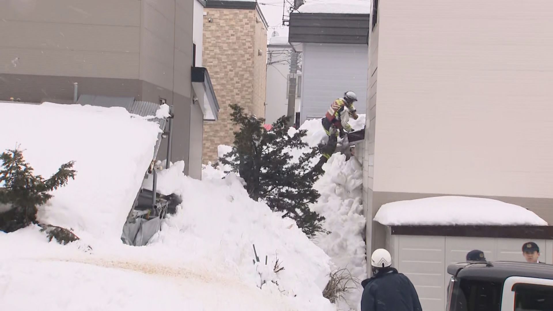 落雪事故があった現場