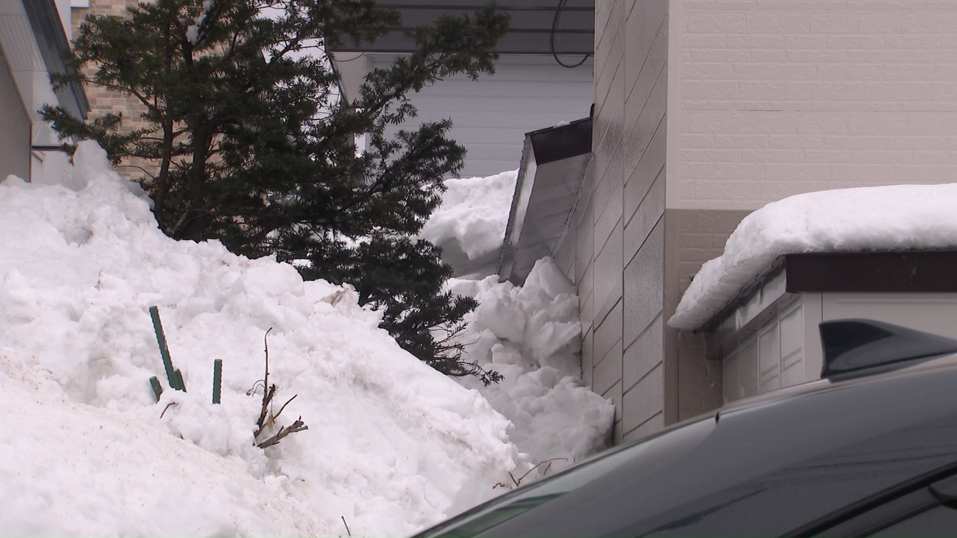 落雪事故があった現場