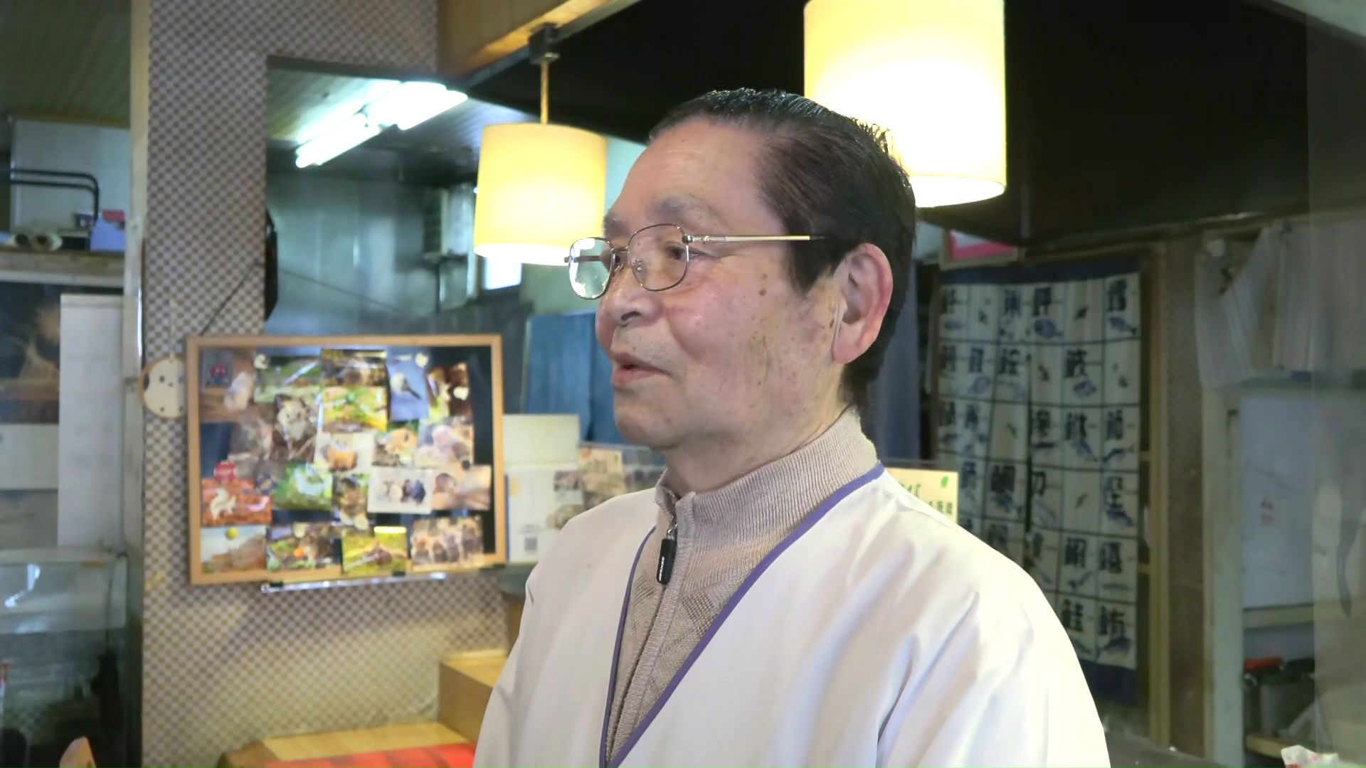 「竹葉寿司」 の杉山雪男さん