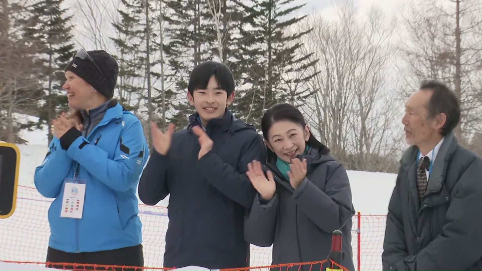 秋篠宮妃紀子さまとご夫妻の長男悠仁さま(北海道留寿都村)