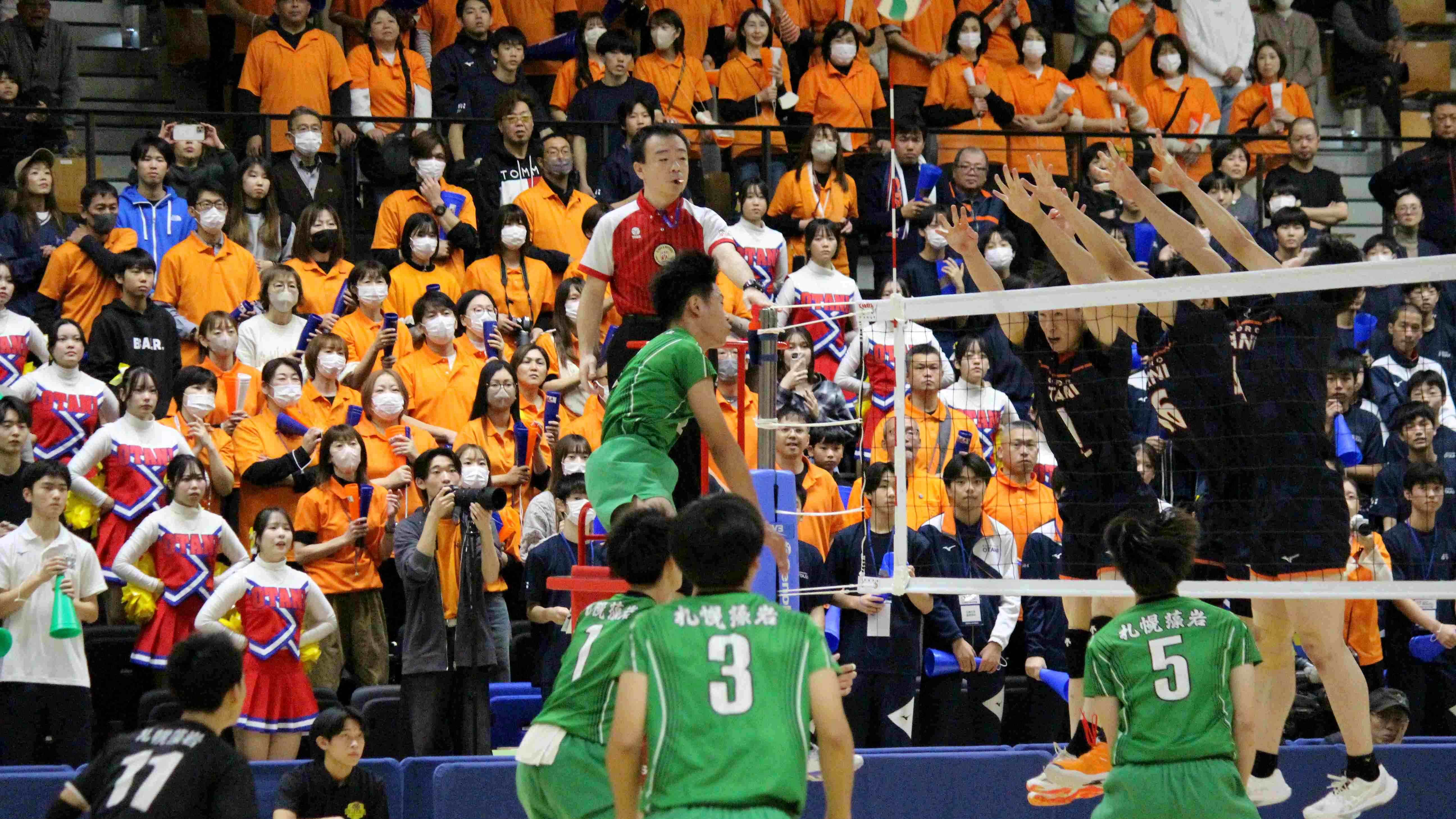 春高バレー北海道代表決定戦・準決勝 札幌大谷-札幌藻岩(2025年11月)