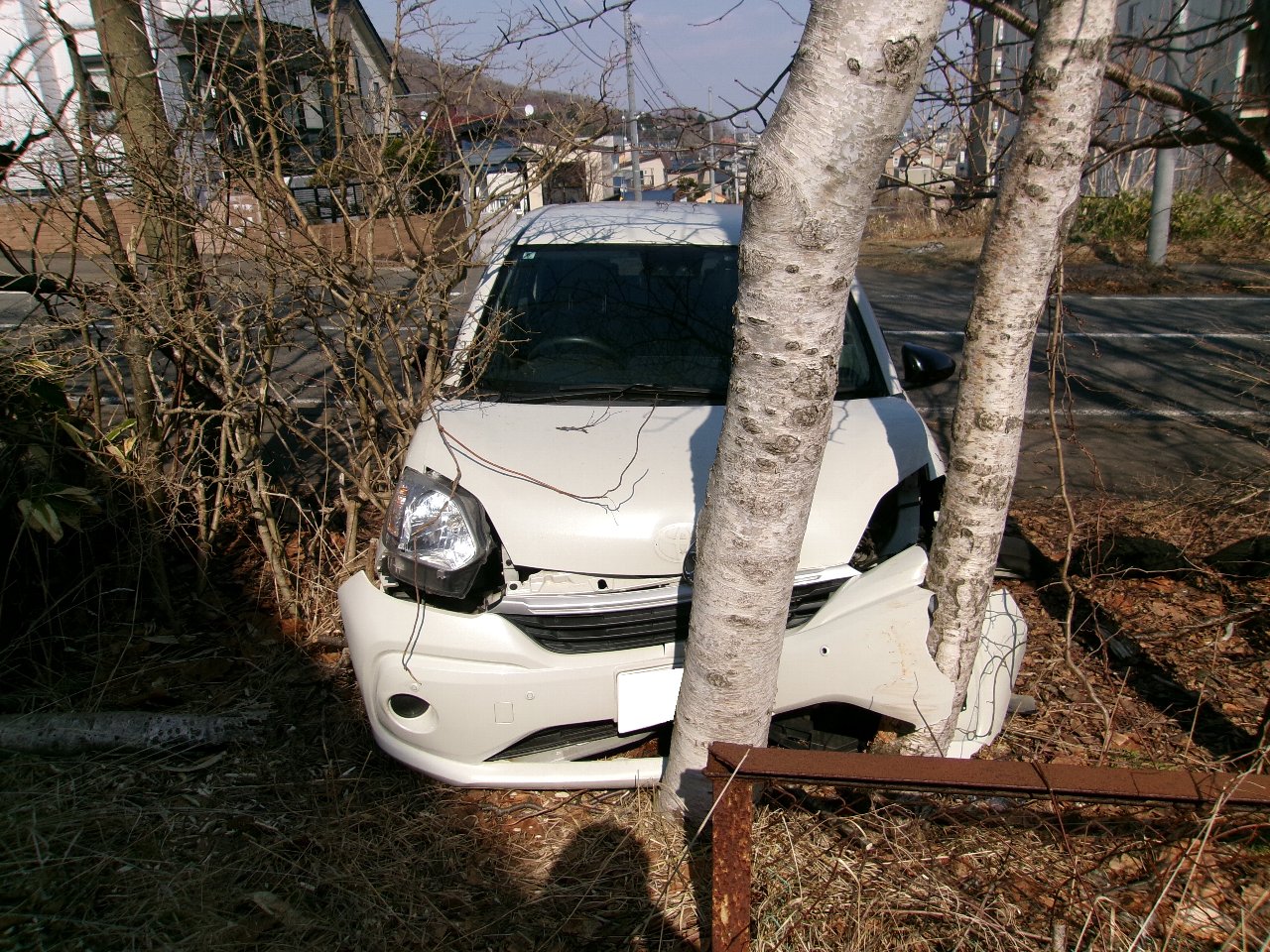 事故があった現場(提供:道警)