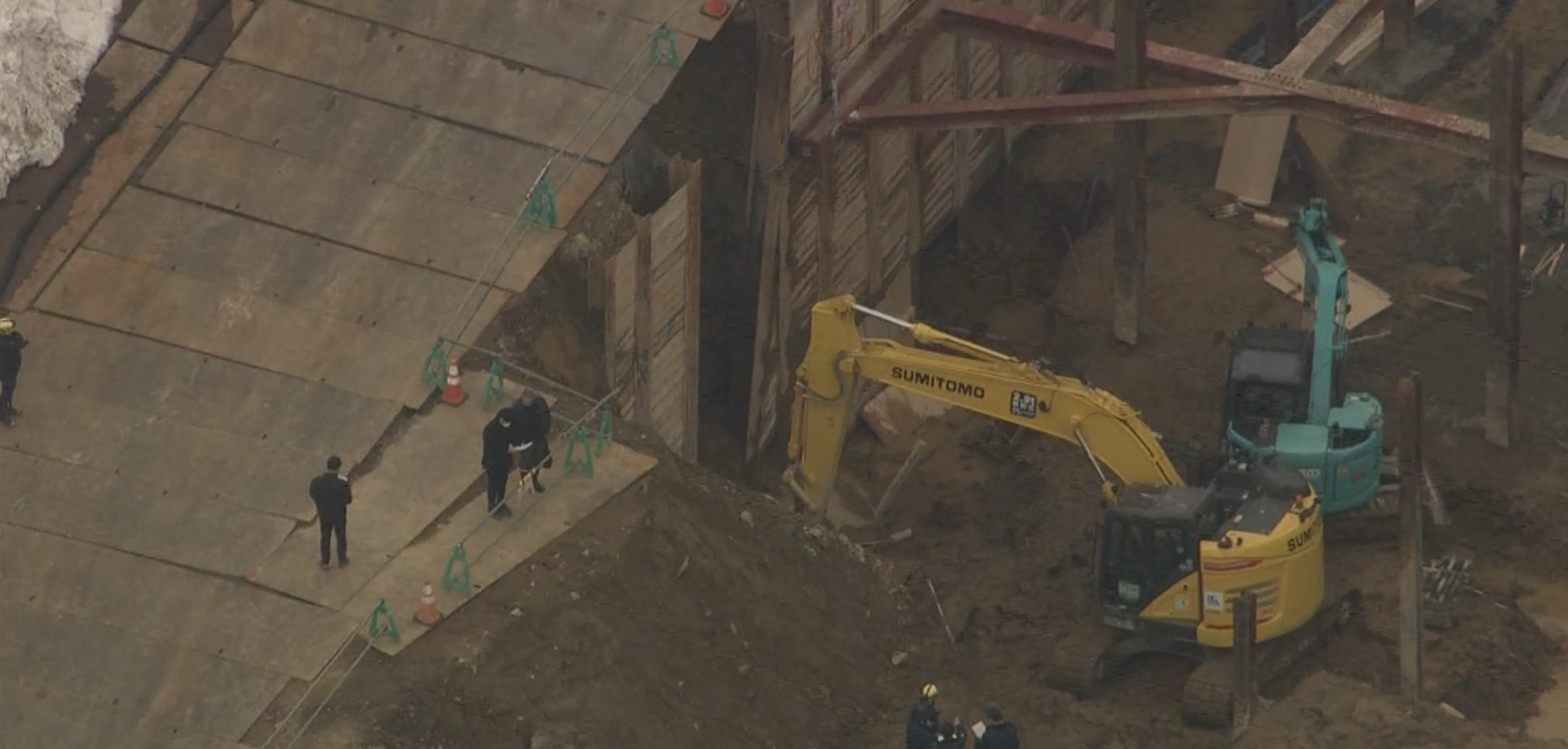 事故があった現場