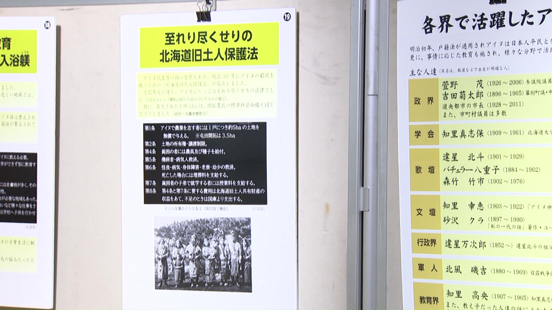展示パネル