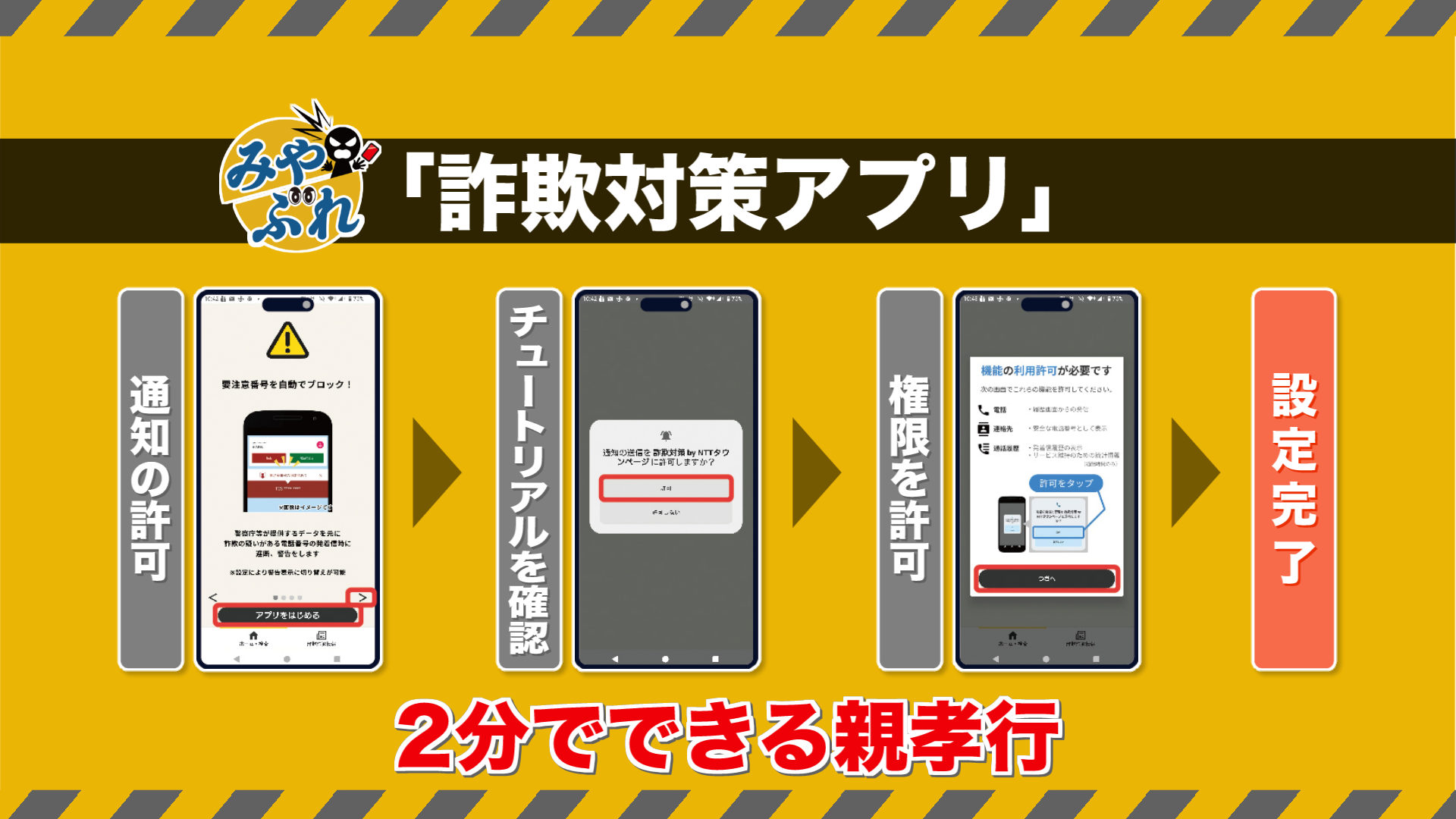 NTTタウンページがリリース「詐欺対策アプリ」