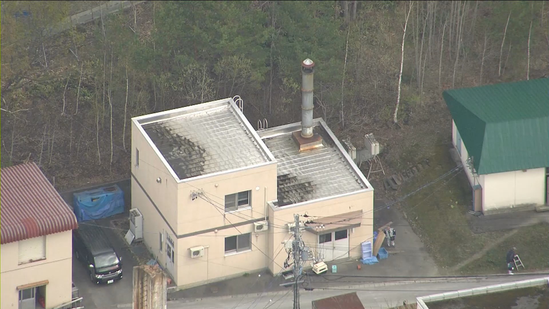 旭山動物園の焼却炉
