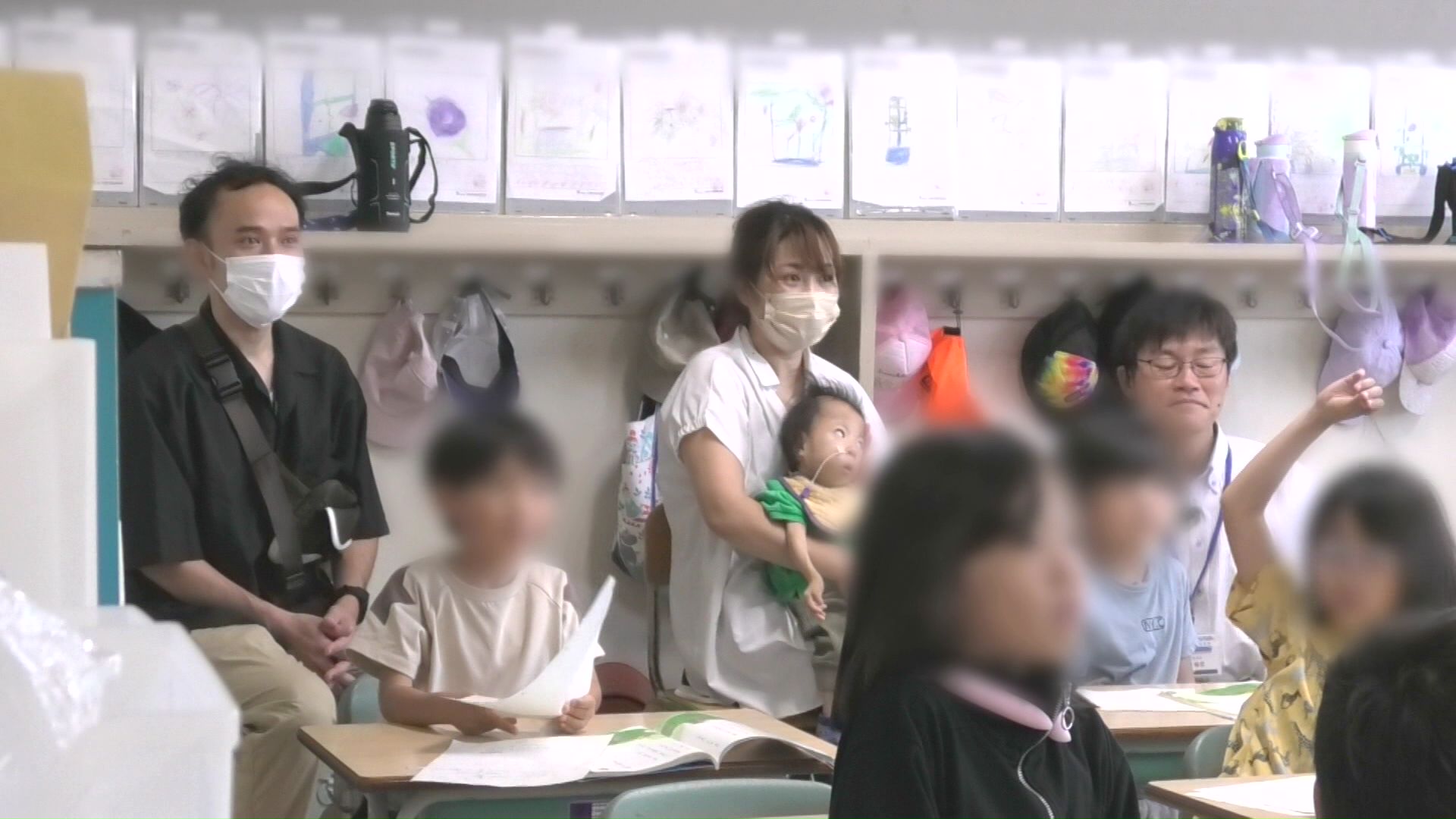 小学校見学の様子