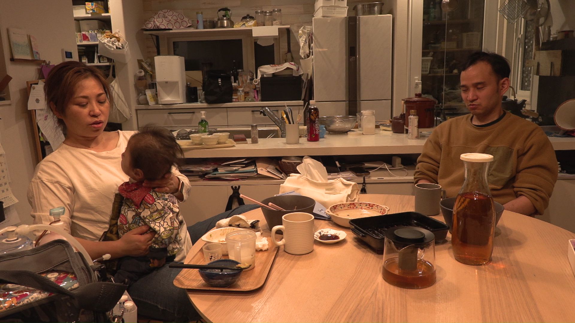 進路を相談する三人