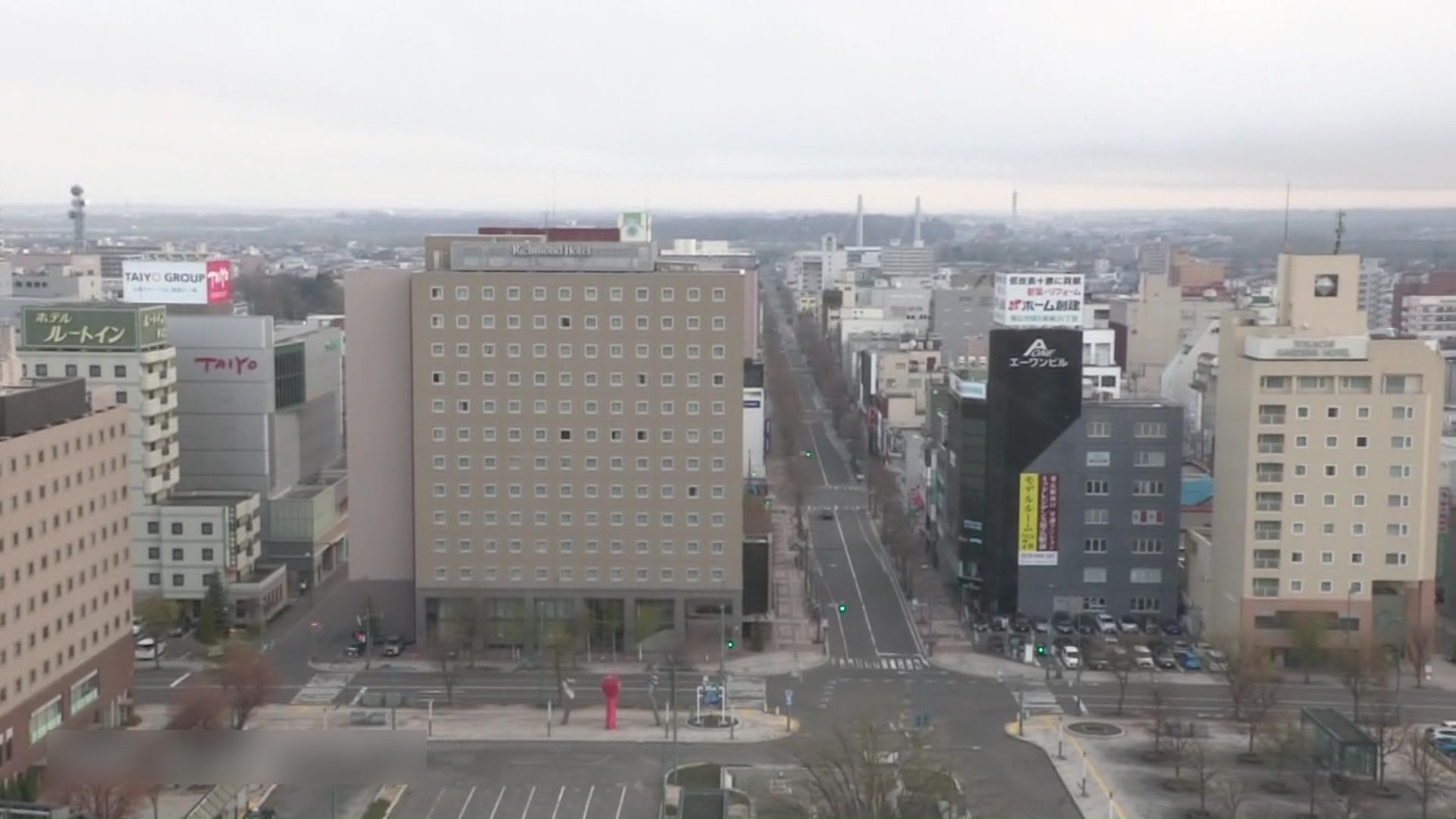 地震発生時の帯広市の様子（午前5時20分ごろ）