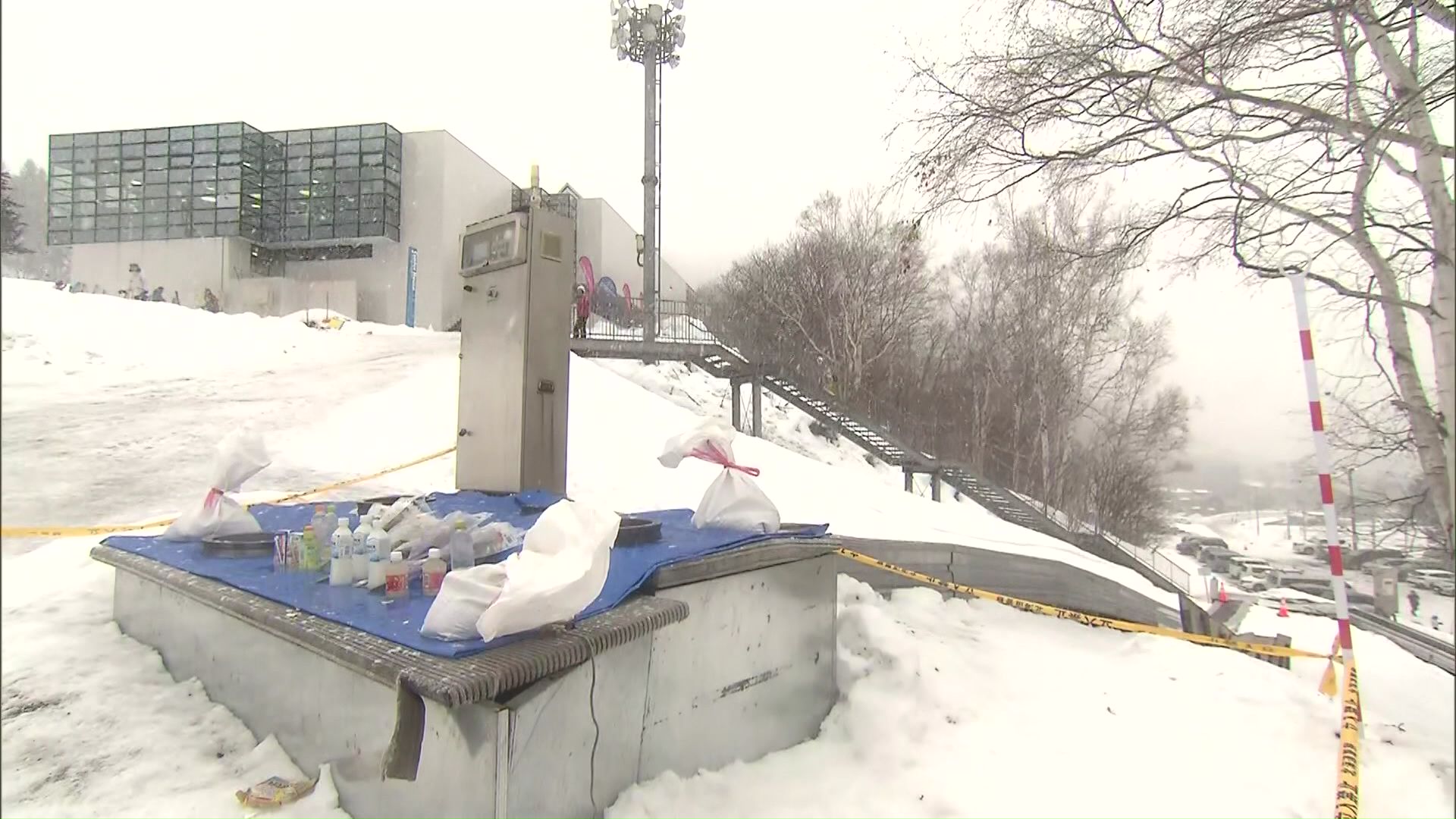 事故があったエスカレーター