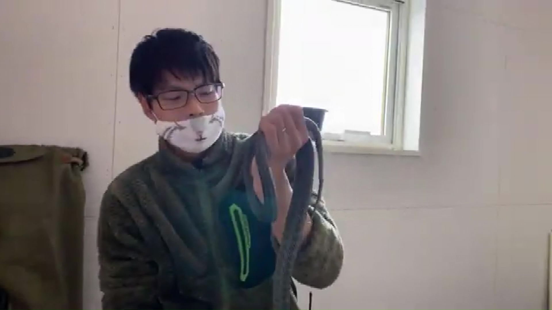 鈴木容疑者（旭山動物園公式YouTubeより）