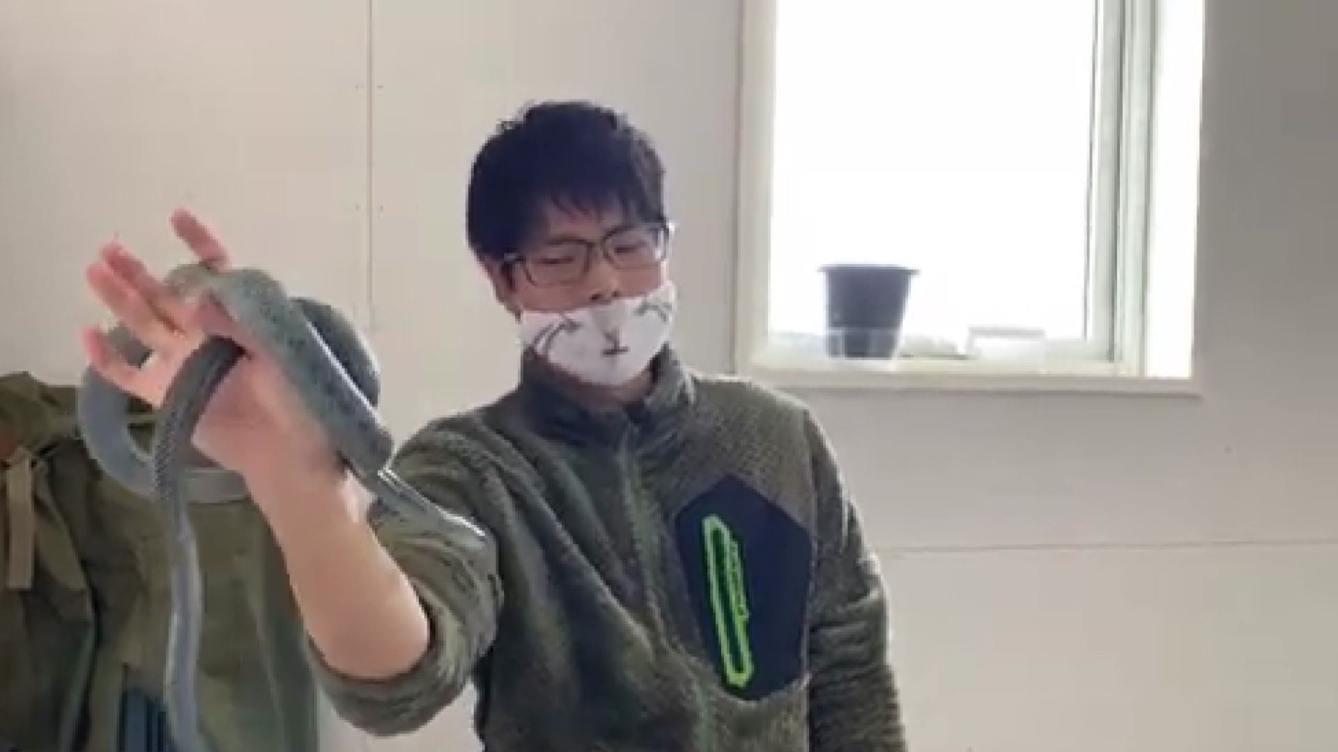 鈴木容疑者(旭山動物園公式YouTubeより)