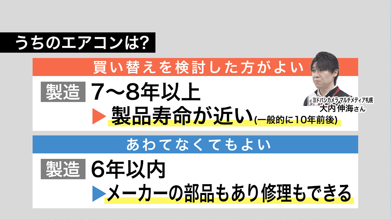 エアコン買い替えるべき？ポイントを確認