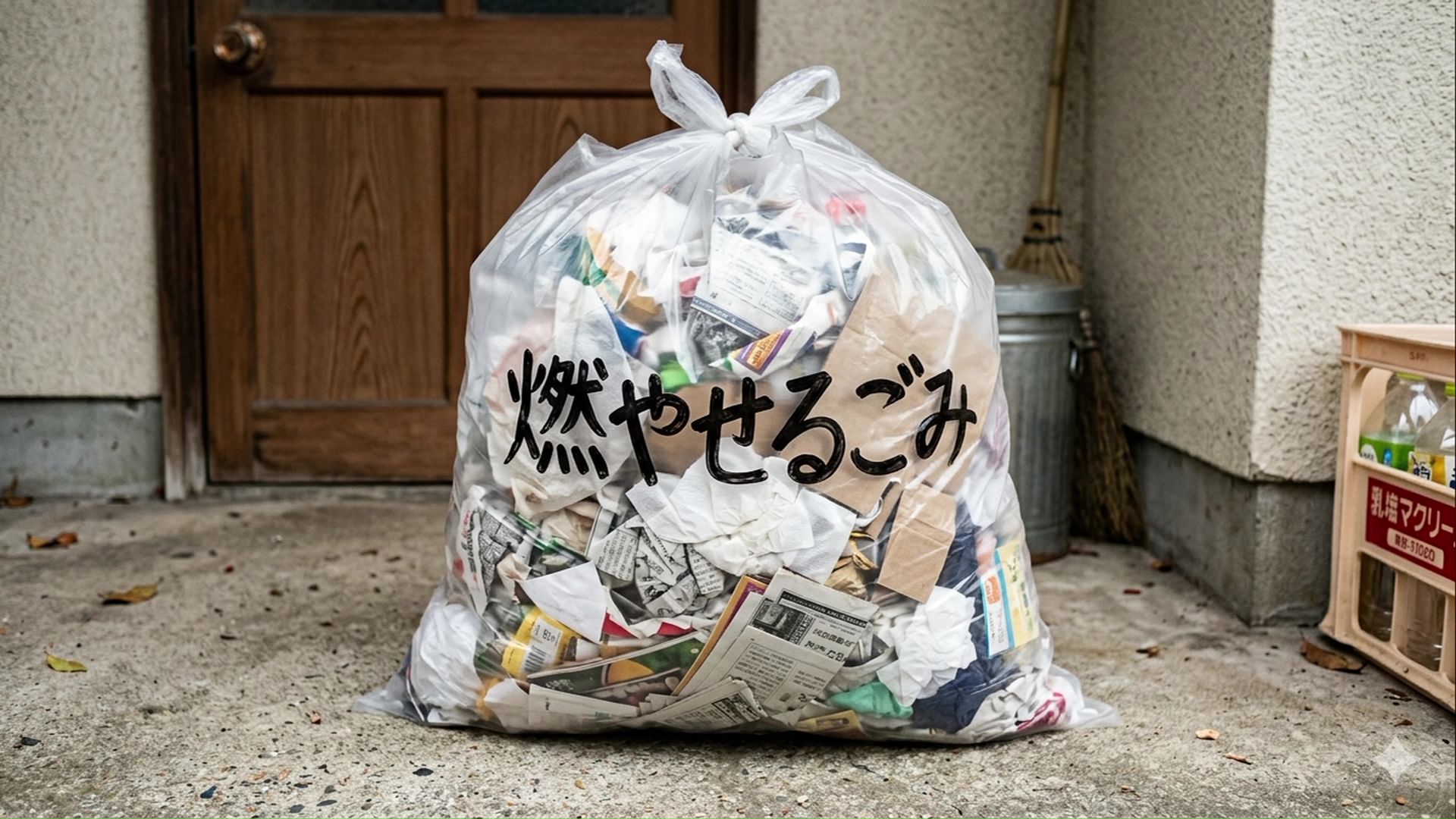 期間眼底で指定外の袋でも回収(提供:北斗市)
