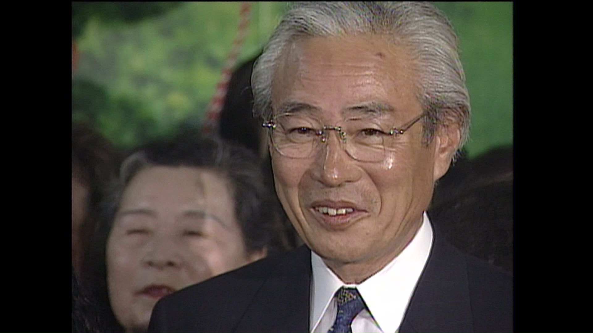 1995年、道知事選に初当選した堀達也さん