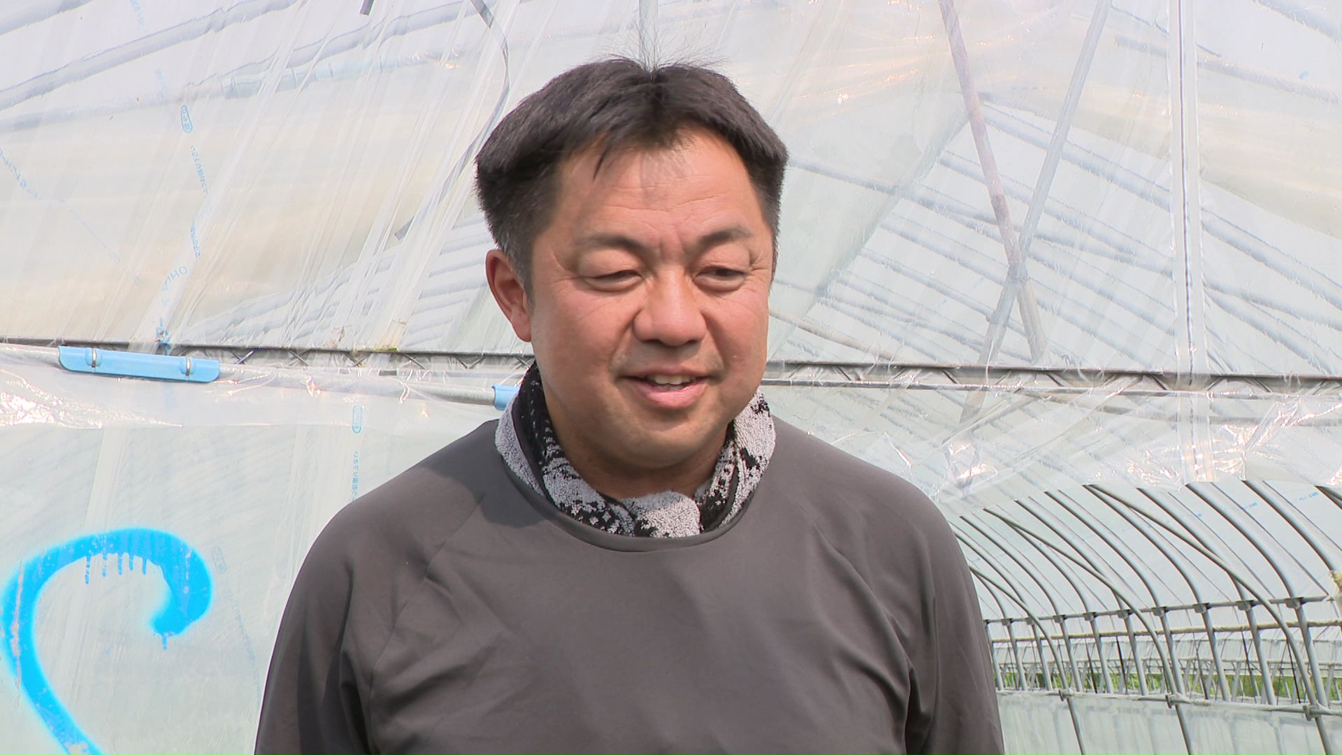 「旬の夕張メロンを食べてもらいたいです」メロン農家 原広志さん（夕張市）