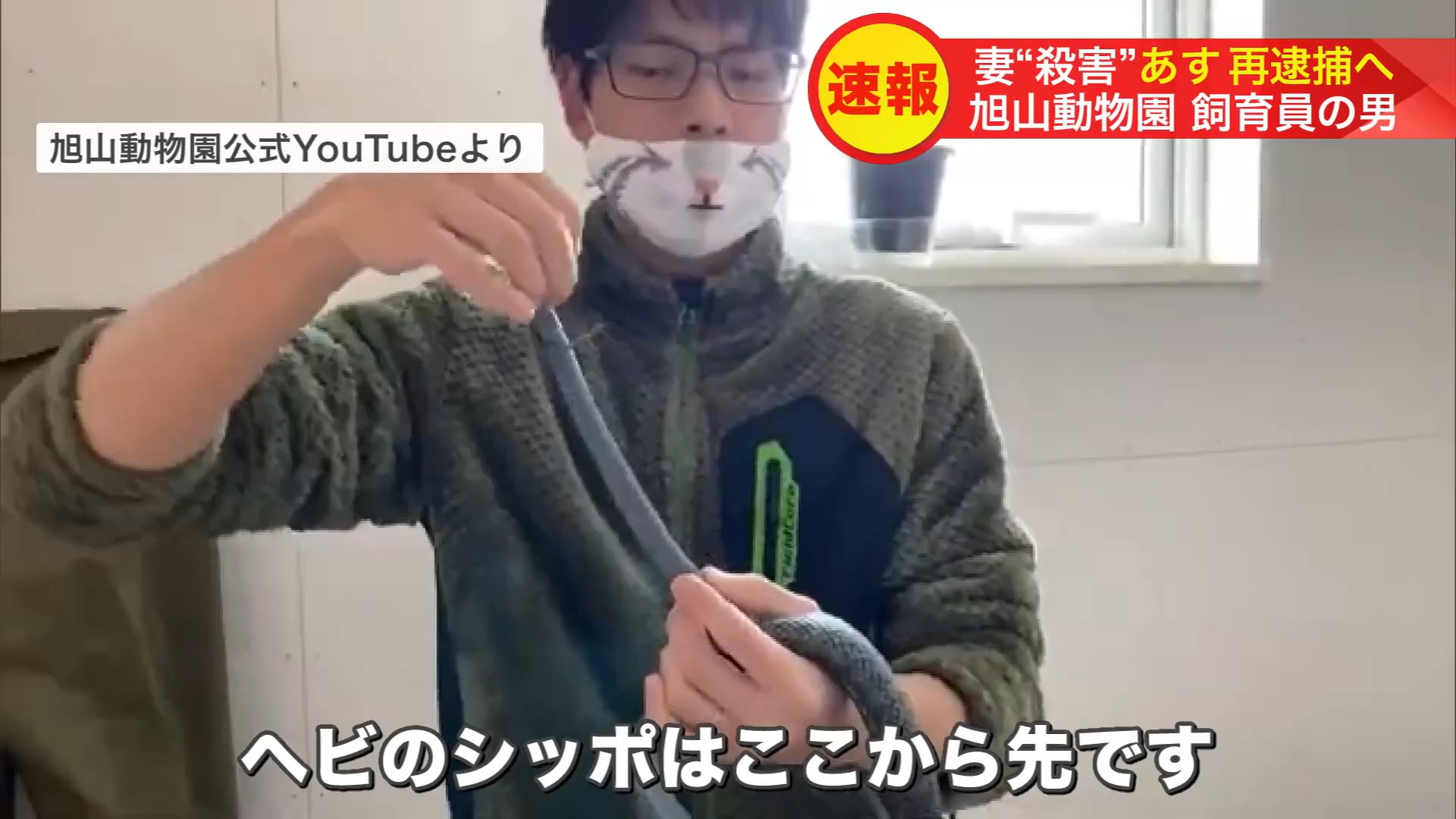 旭山動物園公式Youtubeより