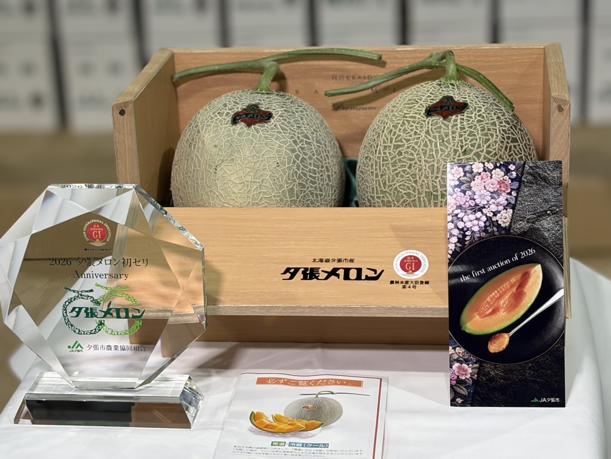 夕張メロン「出来上がりは上々」