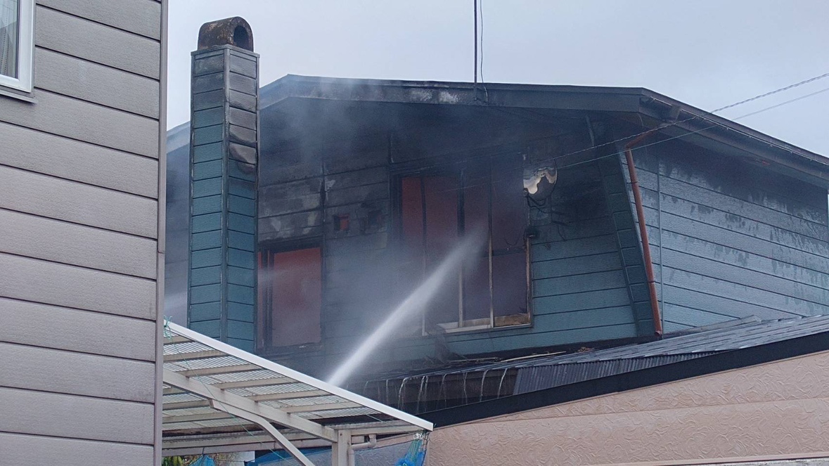 火事があった現場