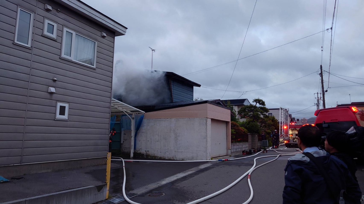 火事があった現場