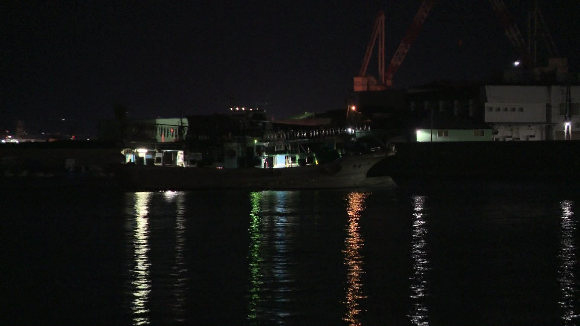 6月10日は夜遅くになって船が戻った