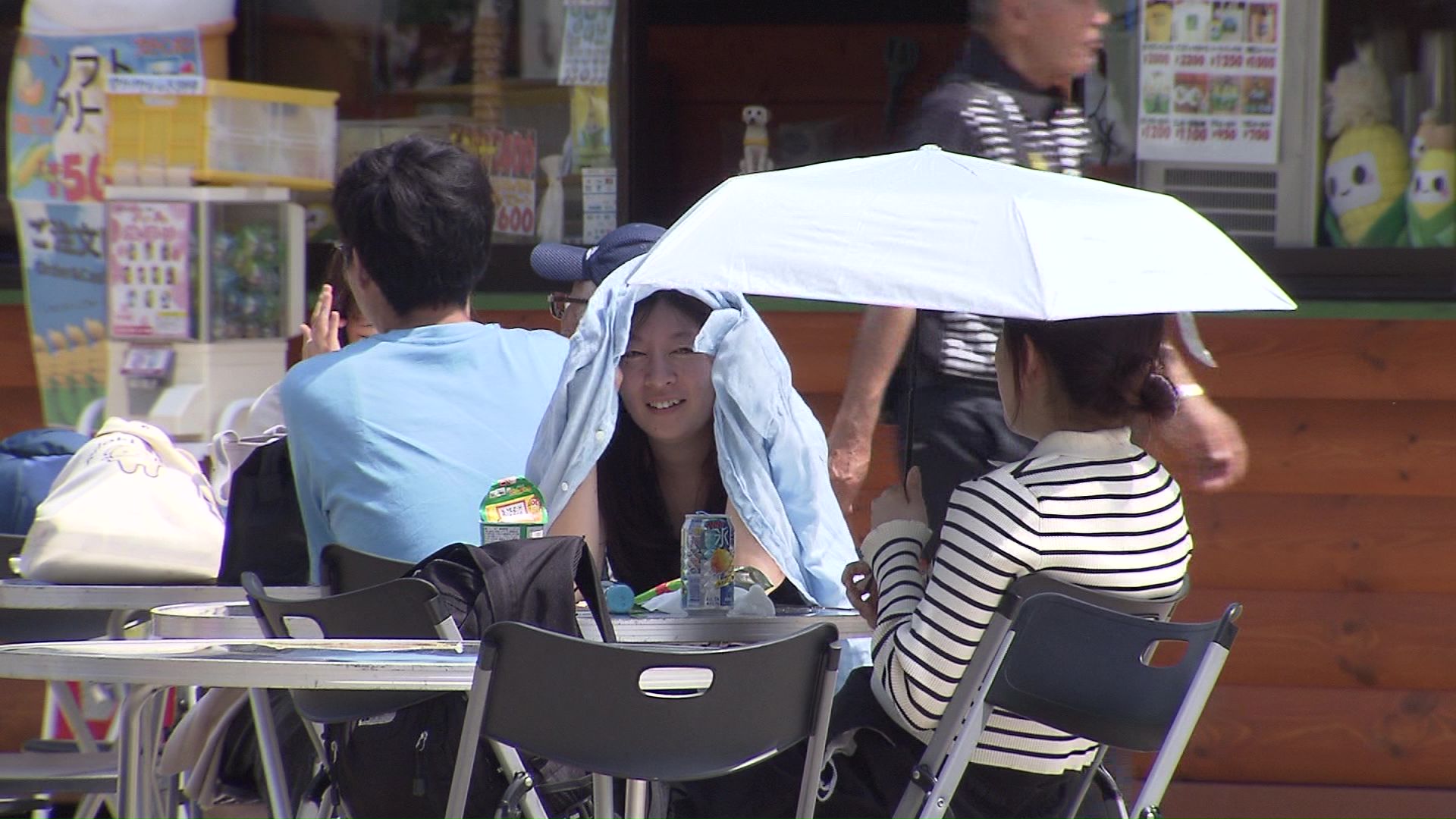 札幌でも最高気温28.7度を記録