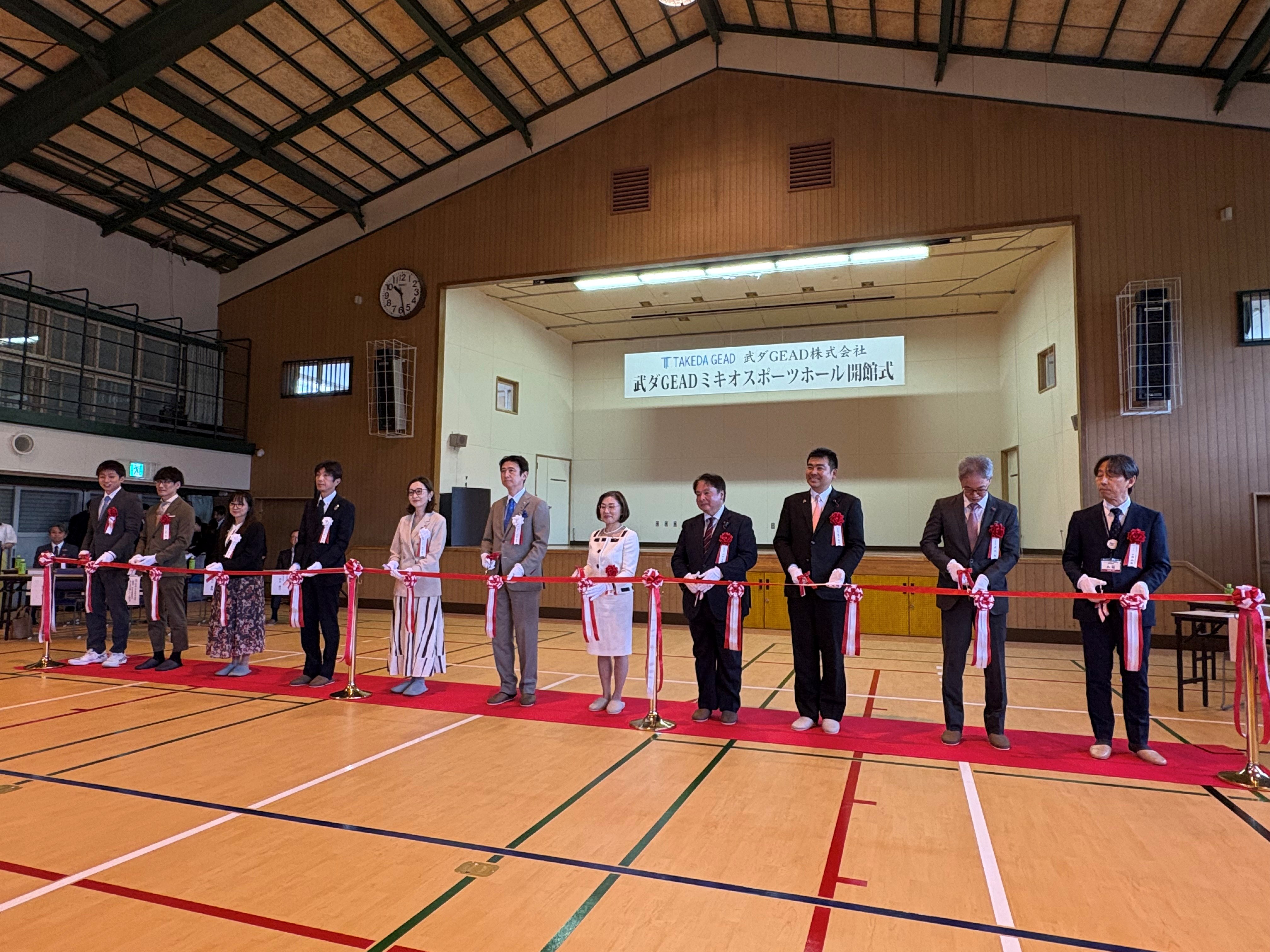 「武ダGEADミキオスポーツホール」が開館！北海道イエロースターズの新たな活動拠点が誕生　武田グループ総代表が描く今後の展望「レバンガ北海道と協調し“１つのアリーナ”の実現を目指したい」