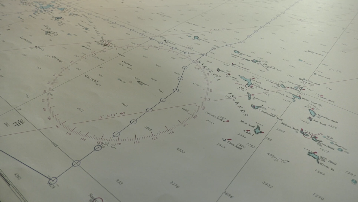 観測地点を示す図