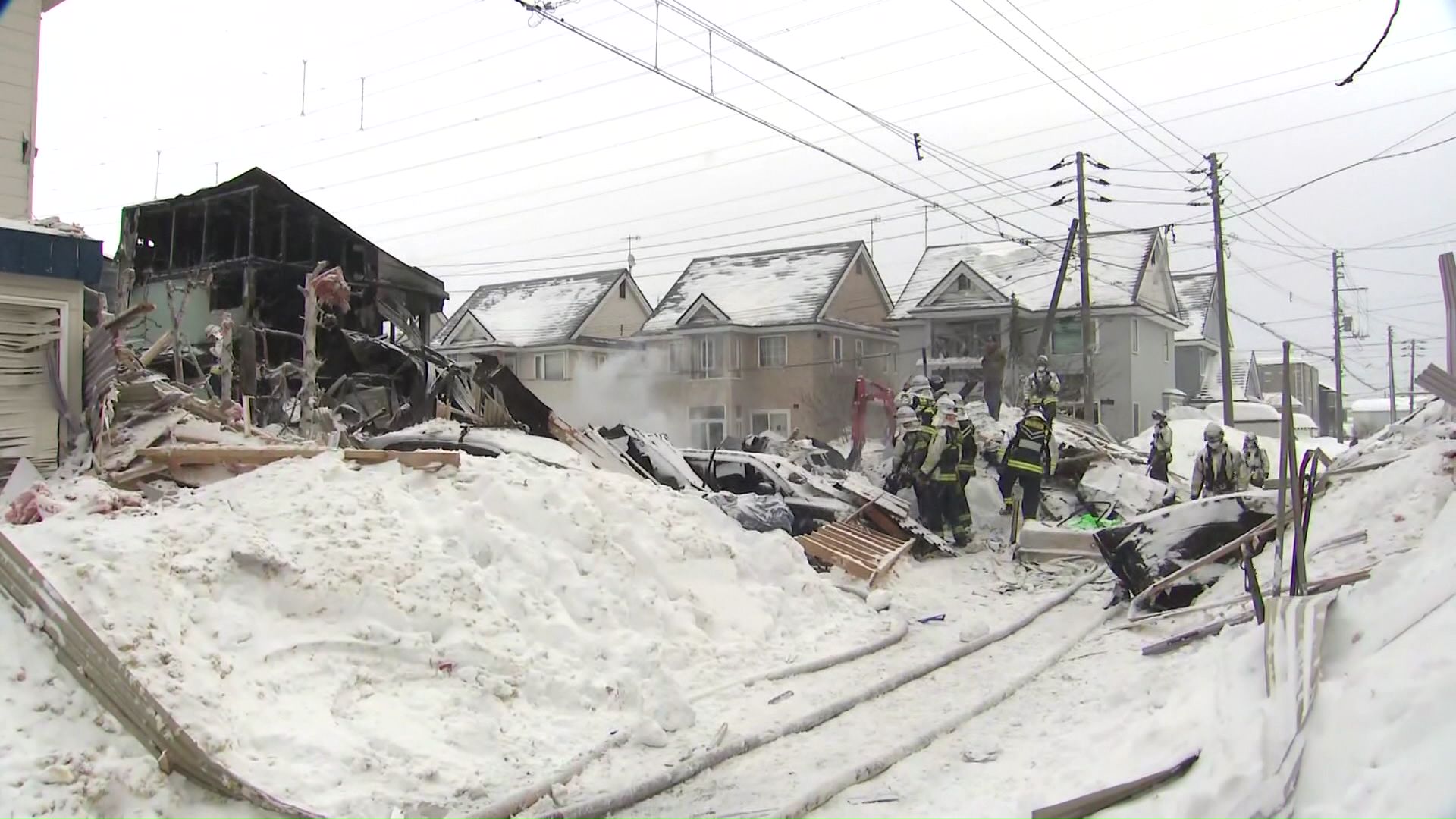 2026年2月、札幌市手稲区の住宅で爆発事故が発生