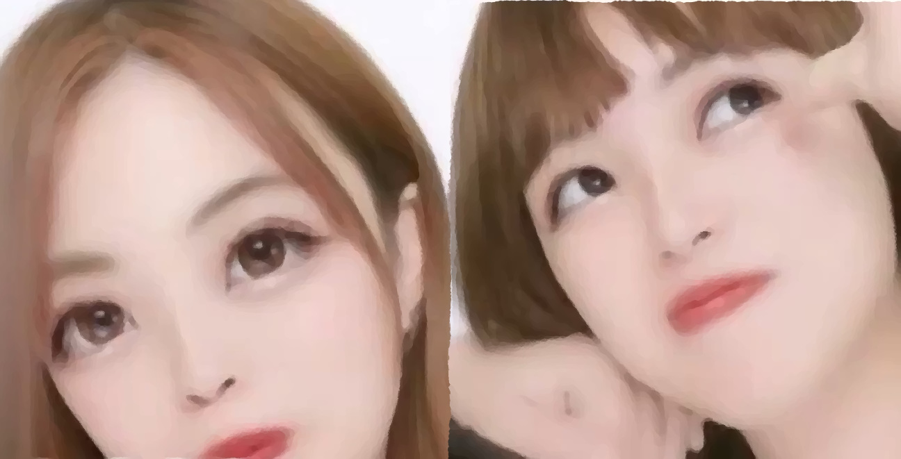 川村被告（左）と八木原亜麻被告（SNSより）