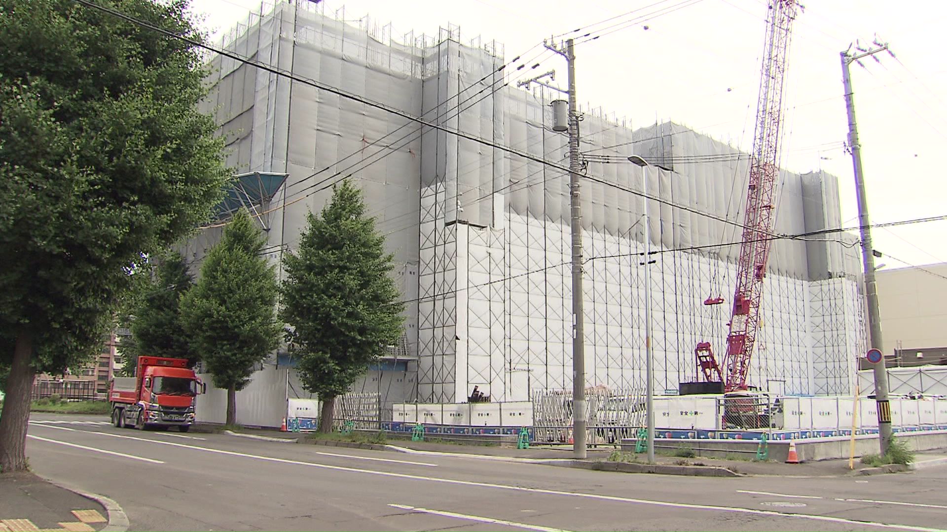 JR北海道の社宅跡地で「桑園クワノワ・スクエア」の建設が進む