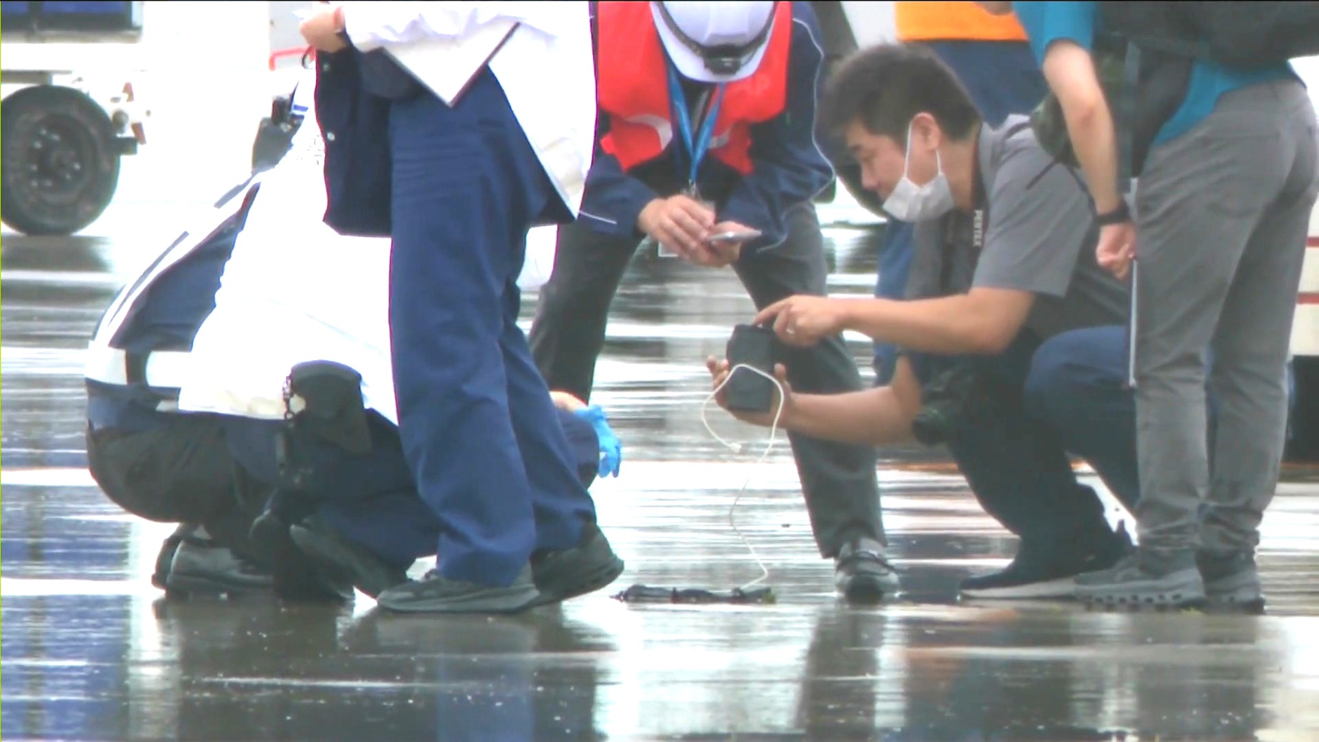 火事があった現場