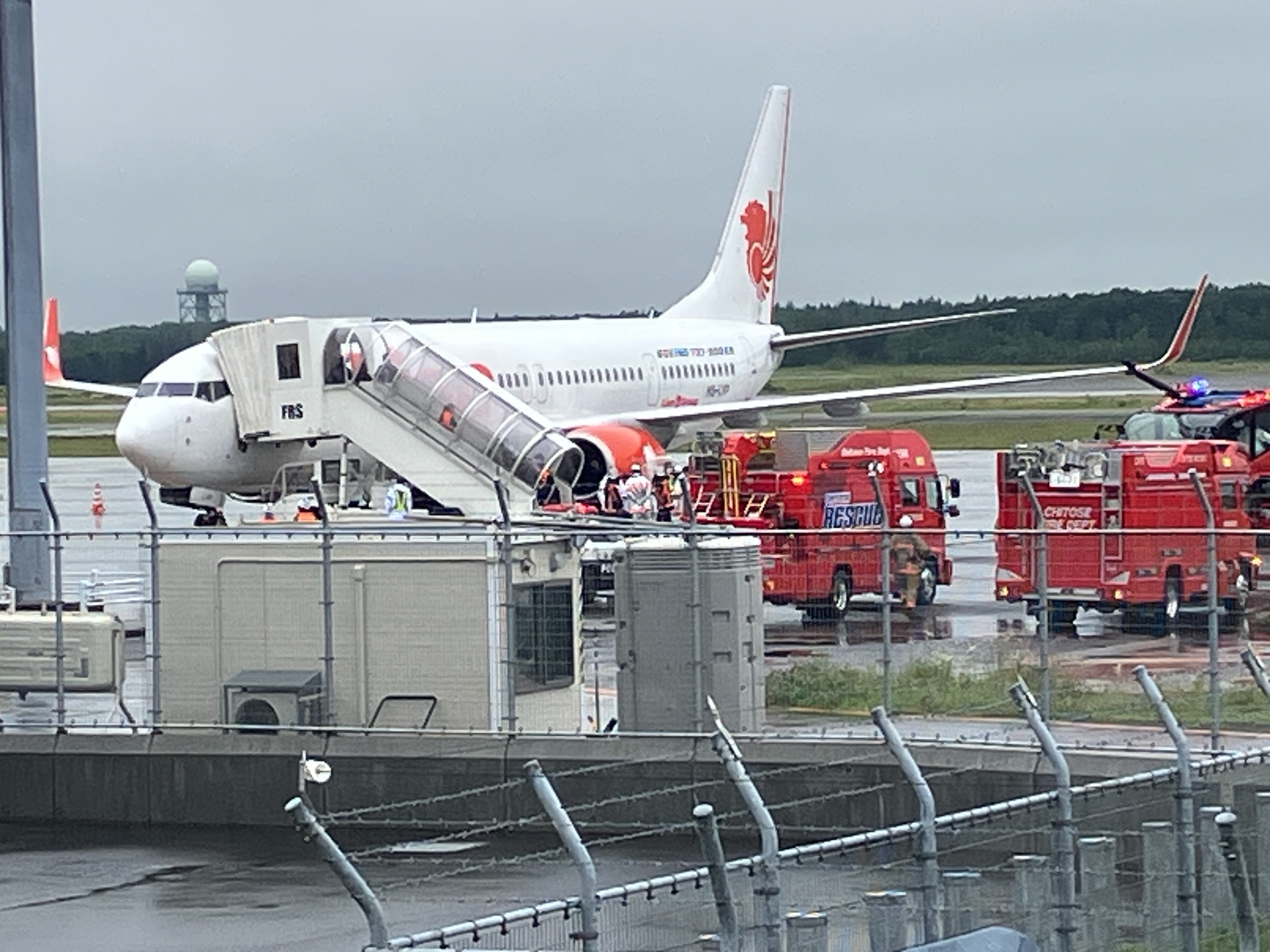 火事があった現場