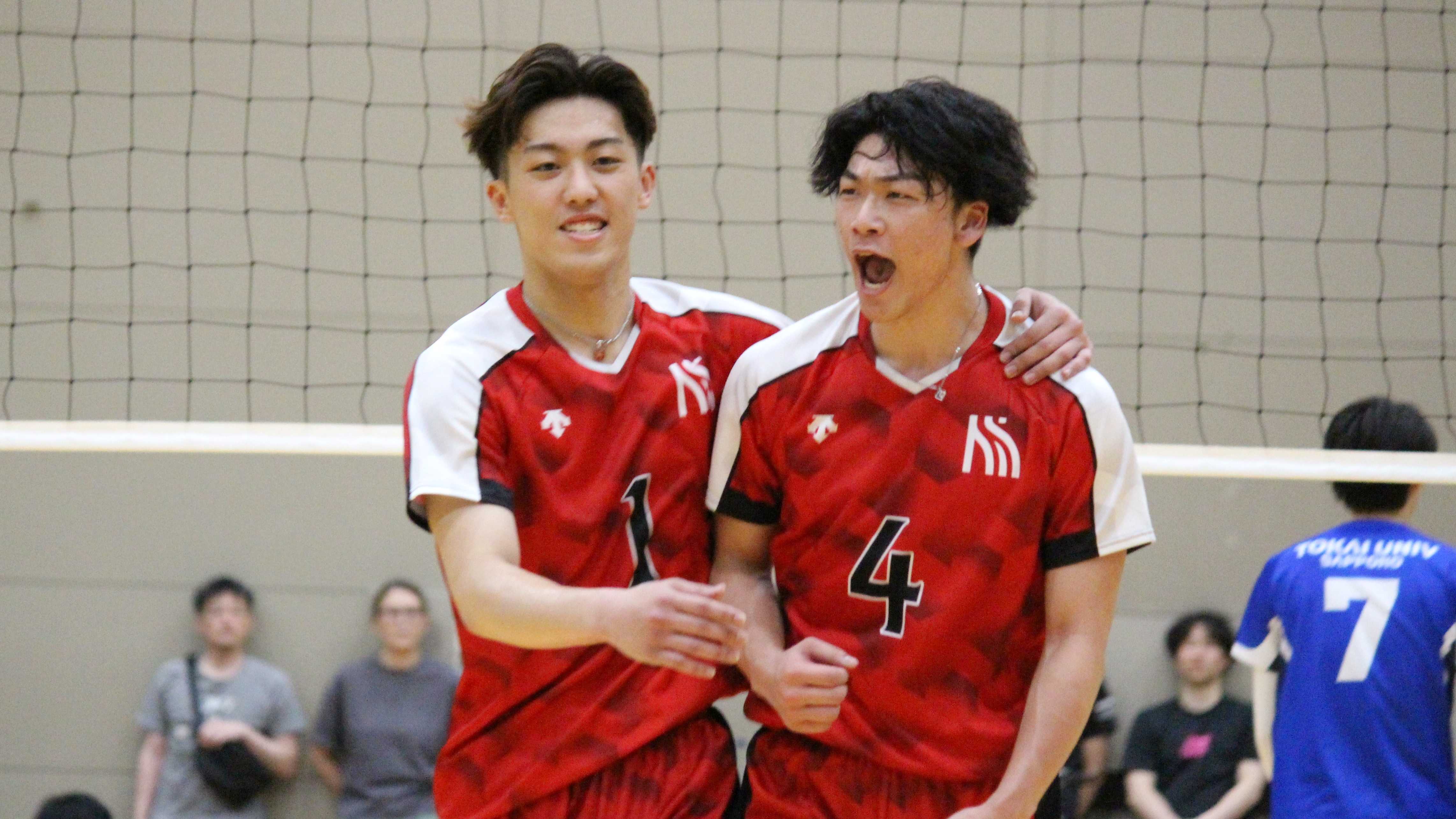 【大学バレー】北海道バレーボール大学選手権は北翔大がV4　キャプテン天坂蓮「序盤から自分たちのペースでプレーすることを目標にやってきた」