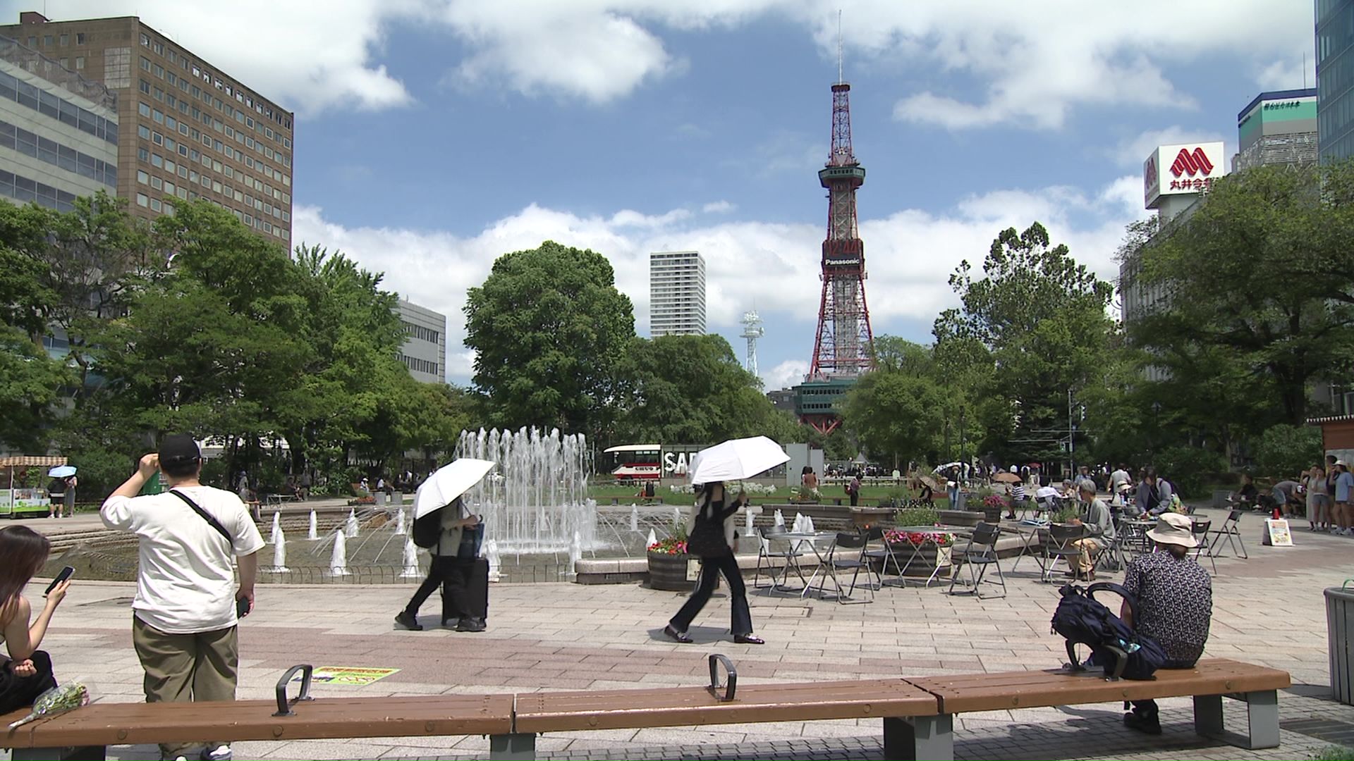 札幌は2日連続の真夏日となった