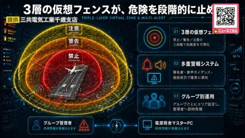 実証実験が始まる「デジタル安全バリア」