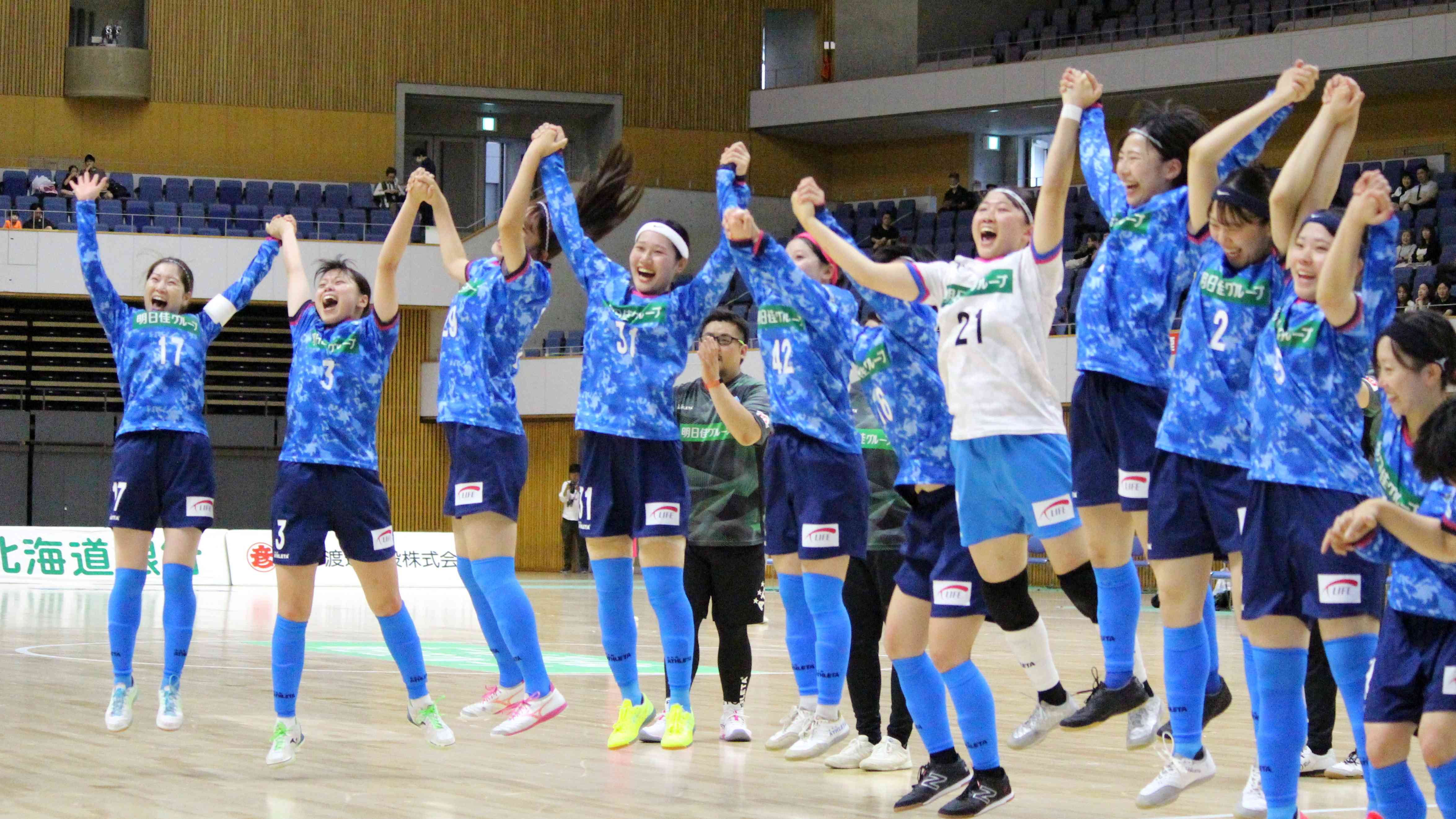 【女子Fリーグ】エスポラーダ北海道イルネーヴェが今季初勝利！年に一度のホーム戦を白星で飾る　前半3得点でミネルバ宇部に快勝