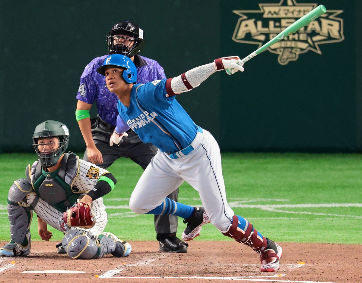 日本ハム】オールスター第1戦、万波中正が4安打2打点でMVP「勝ち越しの