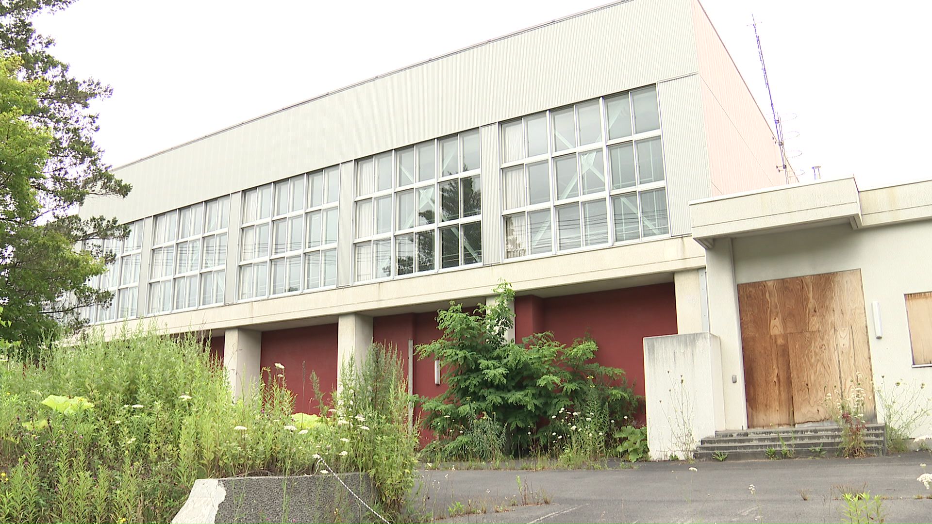 2021年に閉校した札幌市南区の常盤小学校