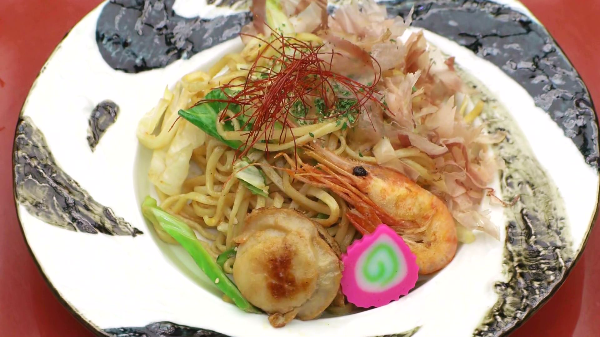 11種類の勝負めしの内の1つ「閻魔焼きそば」