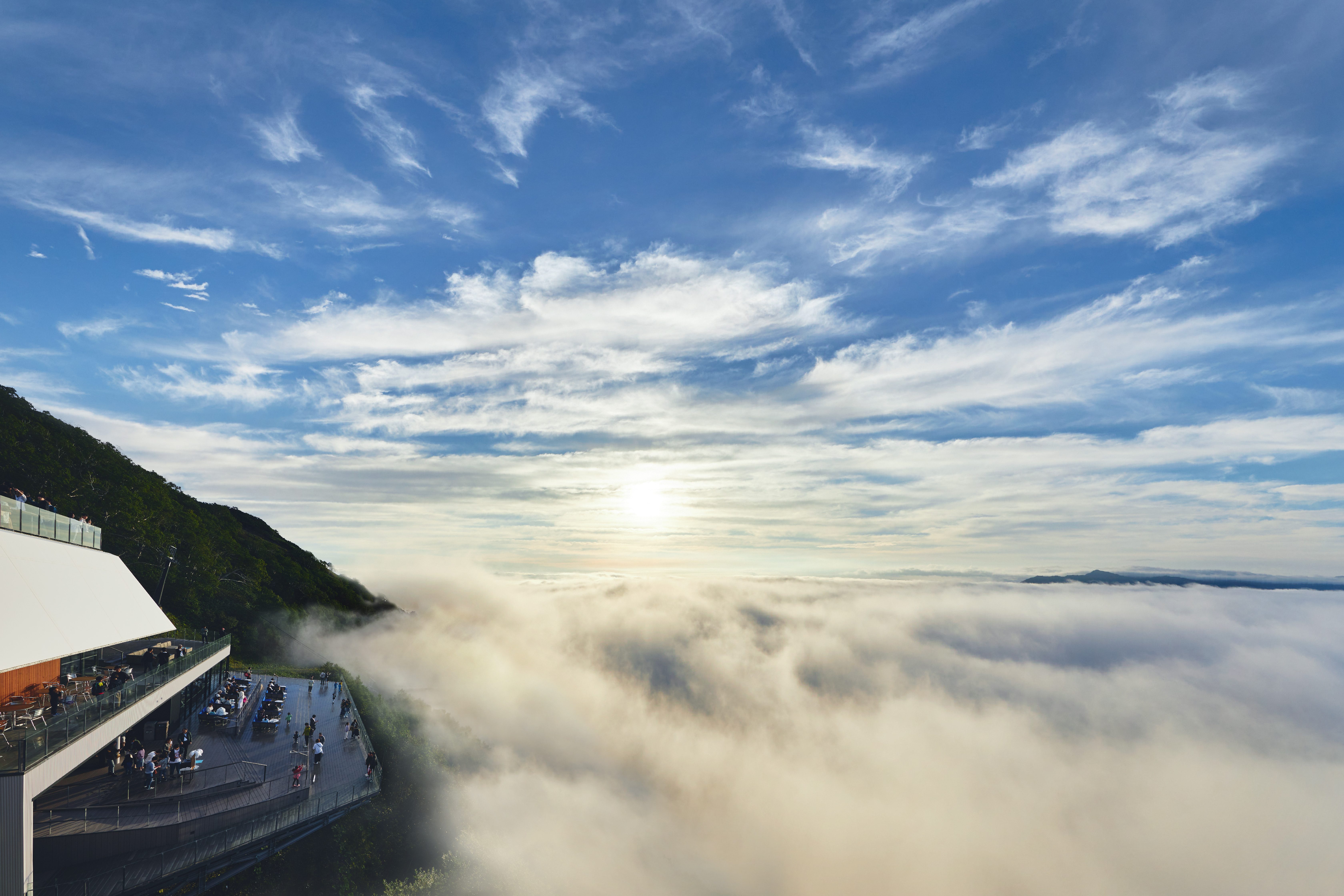 雲海の景色