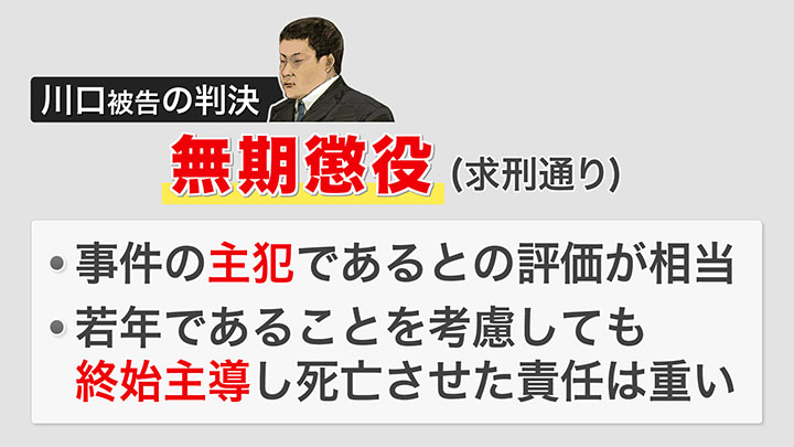 川口侑斗被告に無期懲役の判決が下された