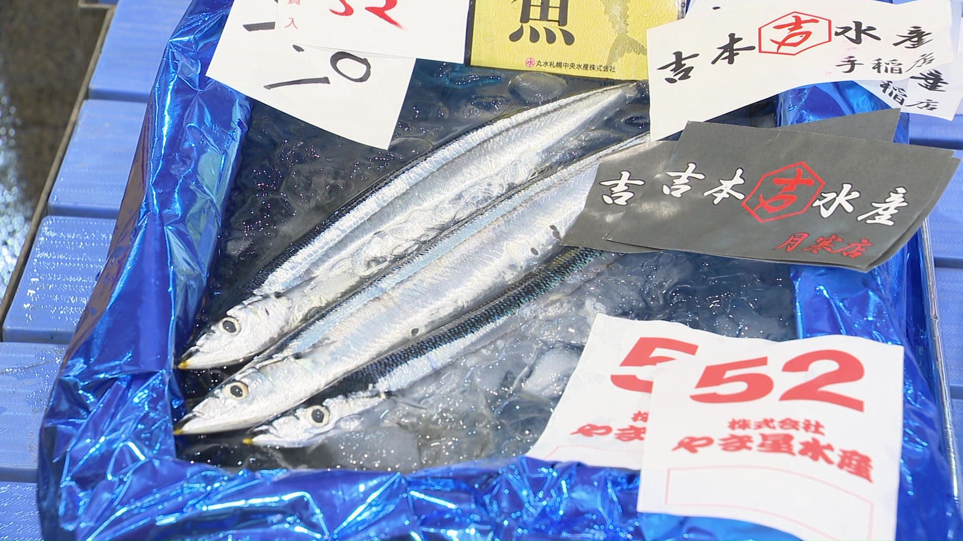 札幌の初競りでは111万2000円の過去最高値