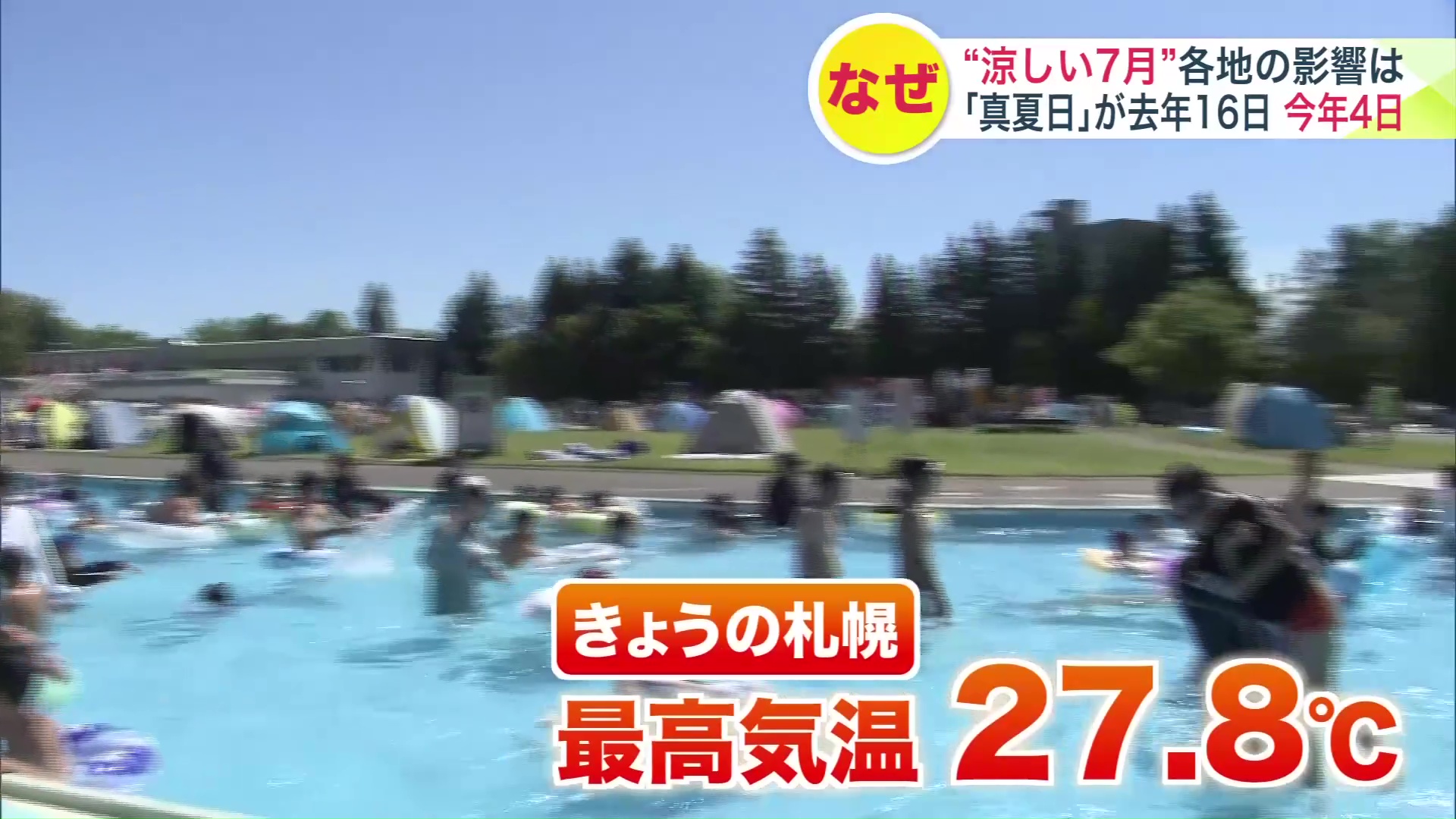 8月11日の札幌の最高気温は27.8℃