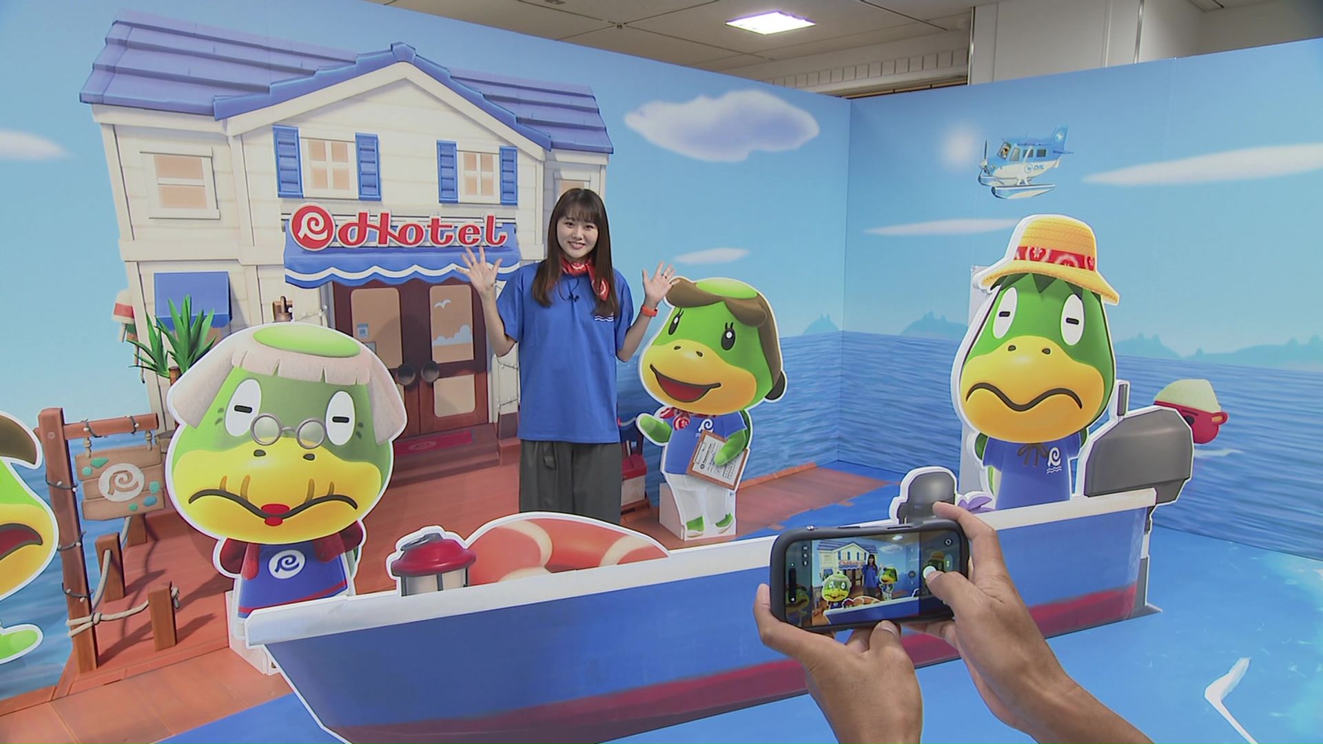 「あつまれ どうぶつの森」のフォトスポット