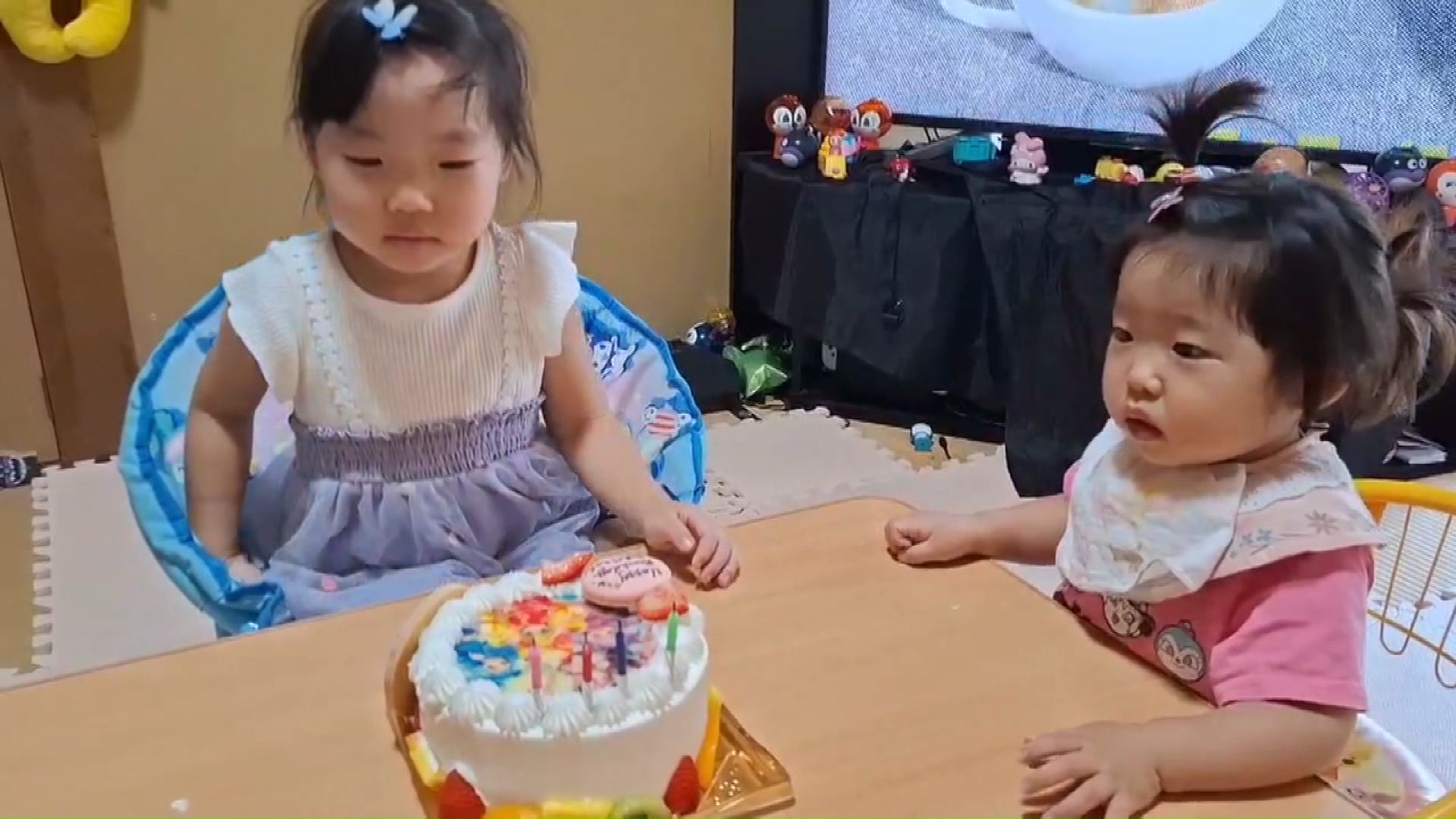 4歳の誕生日を祝うパーティー（8月12日 熊本県氷川町）